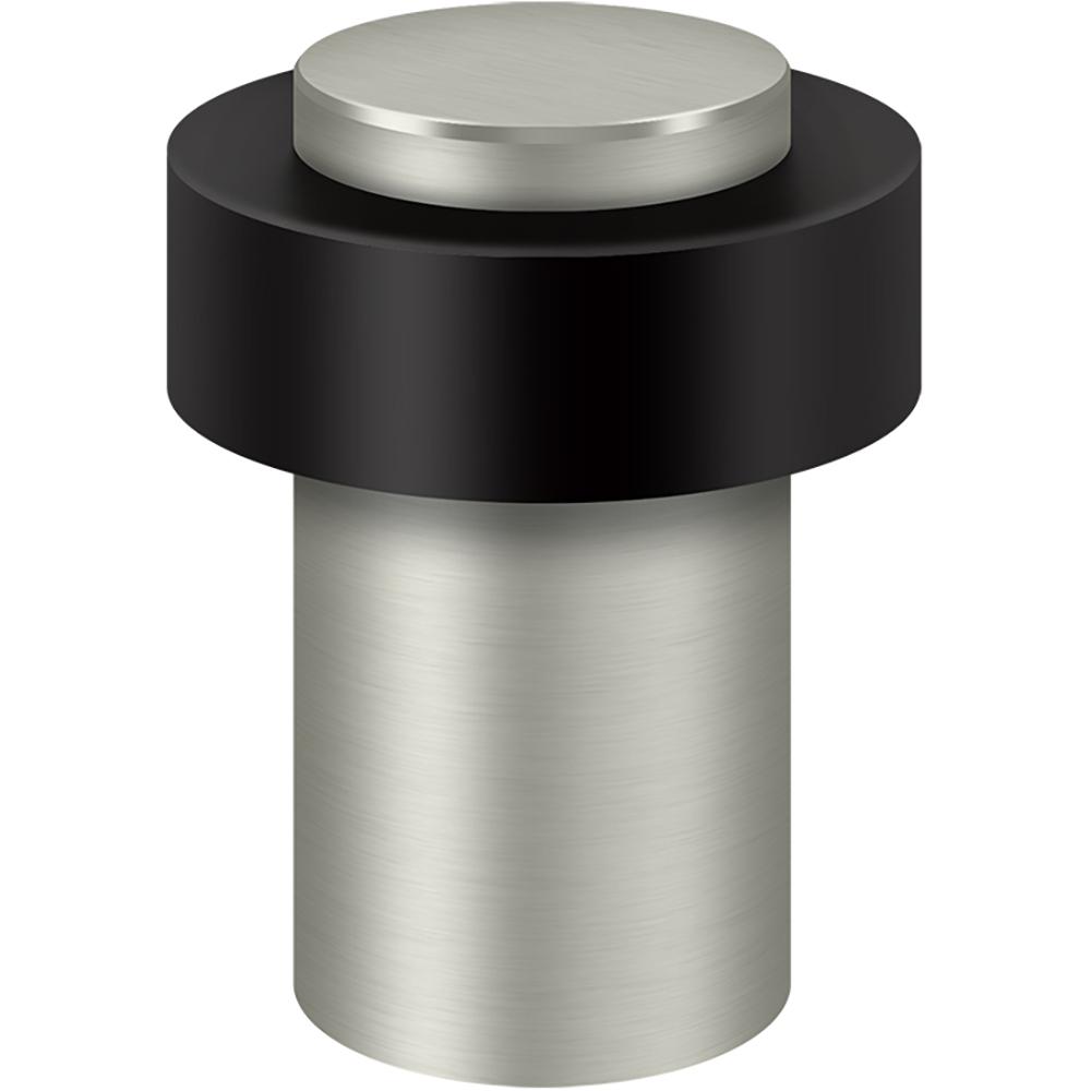 UFB7500U15 3" Heavy-Duty Round Universal Floor Bumper - Satin Nickel