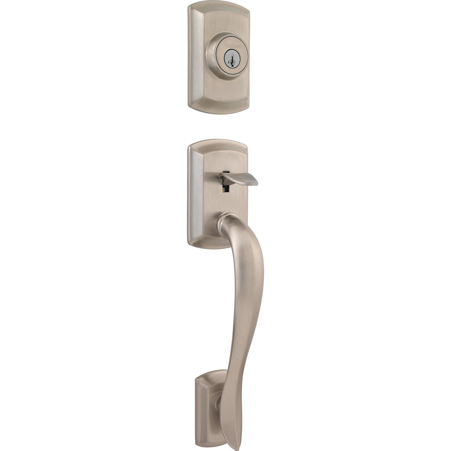 800AVH LIP 15 SMT 6AL STRKP Avalon Handleset for 966 Trims - Satin Nickel