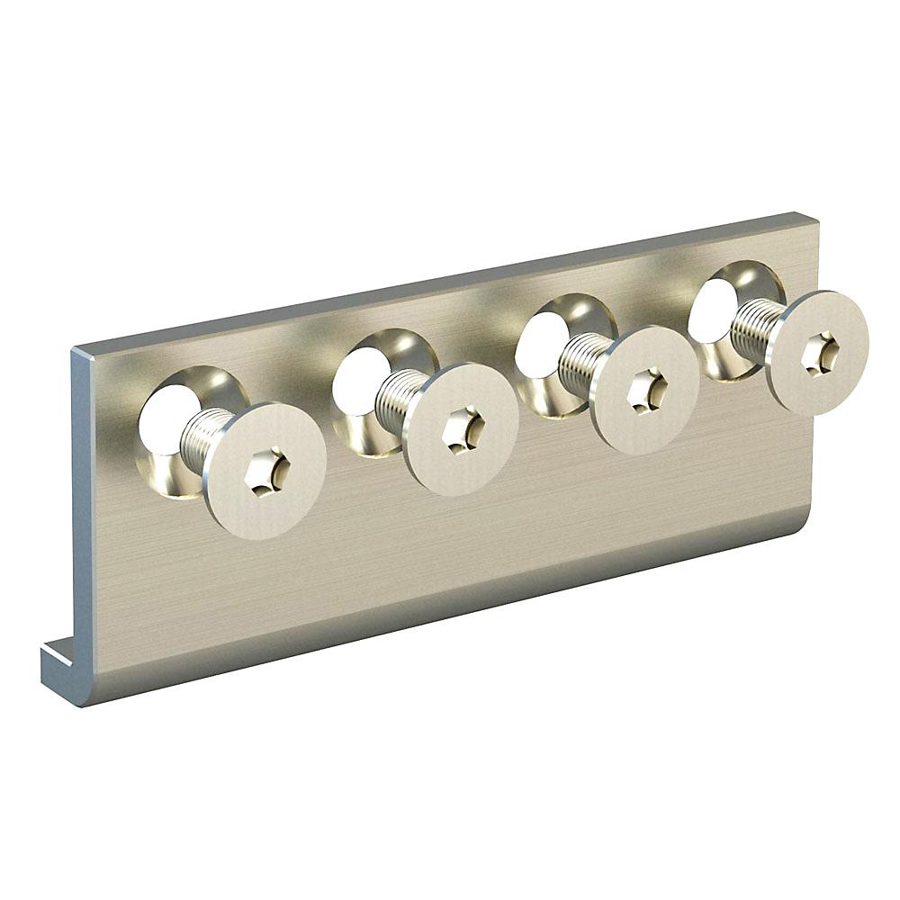 National Hardware - V980 Connecting Adapter - Satin Nickel