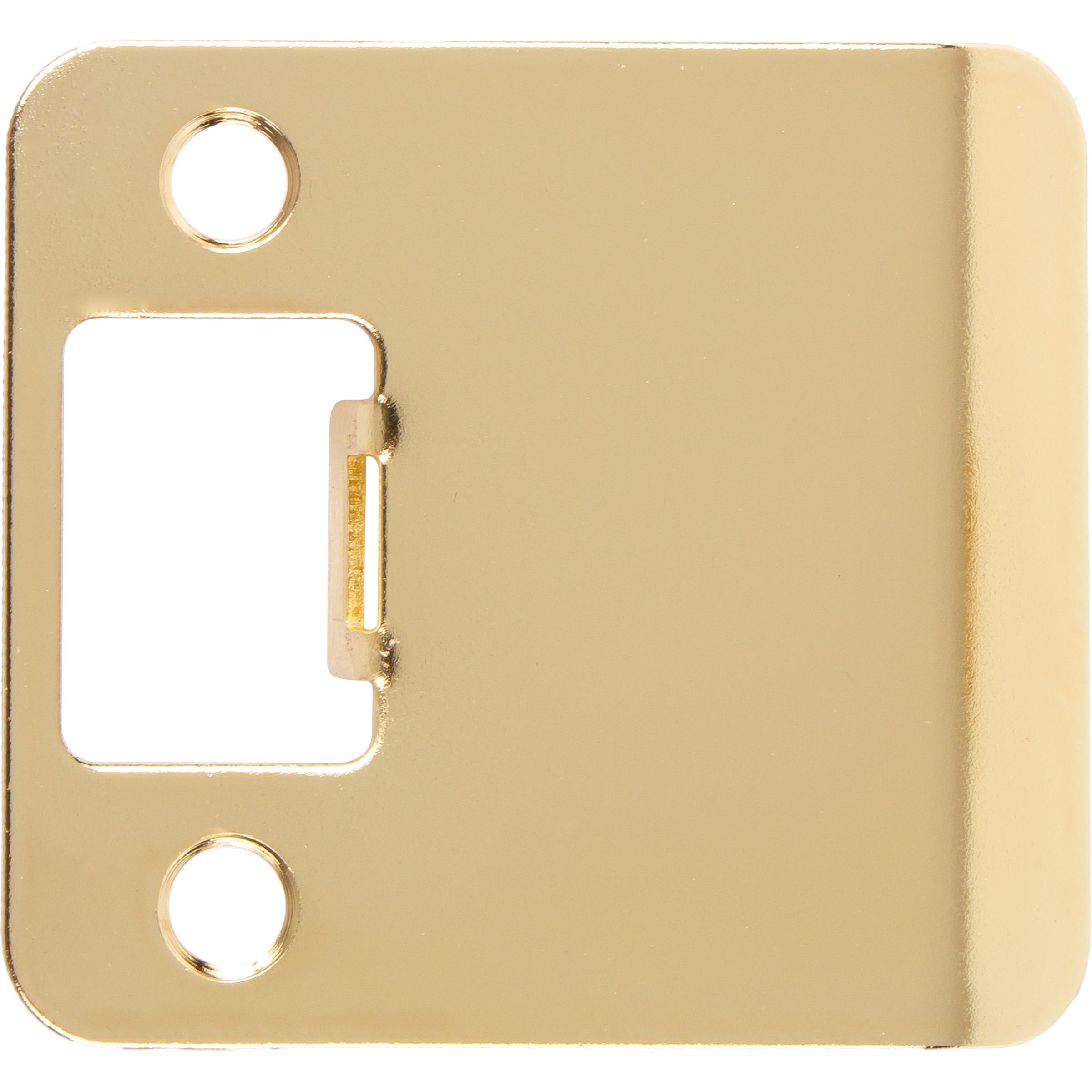 Round Corner Extended Lip Strike Plate