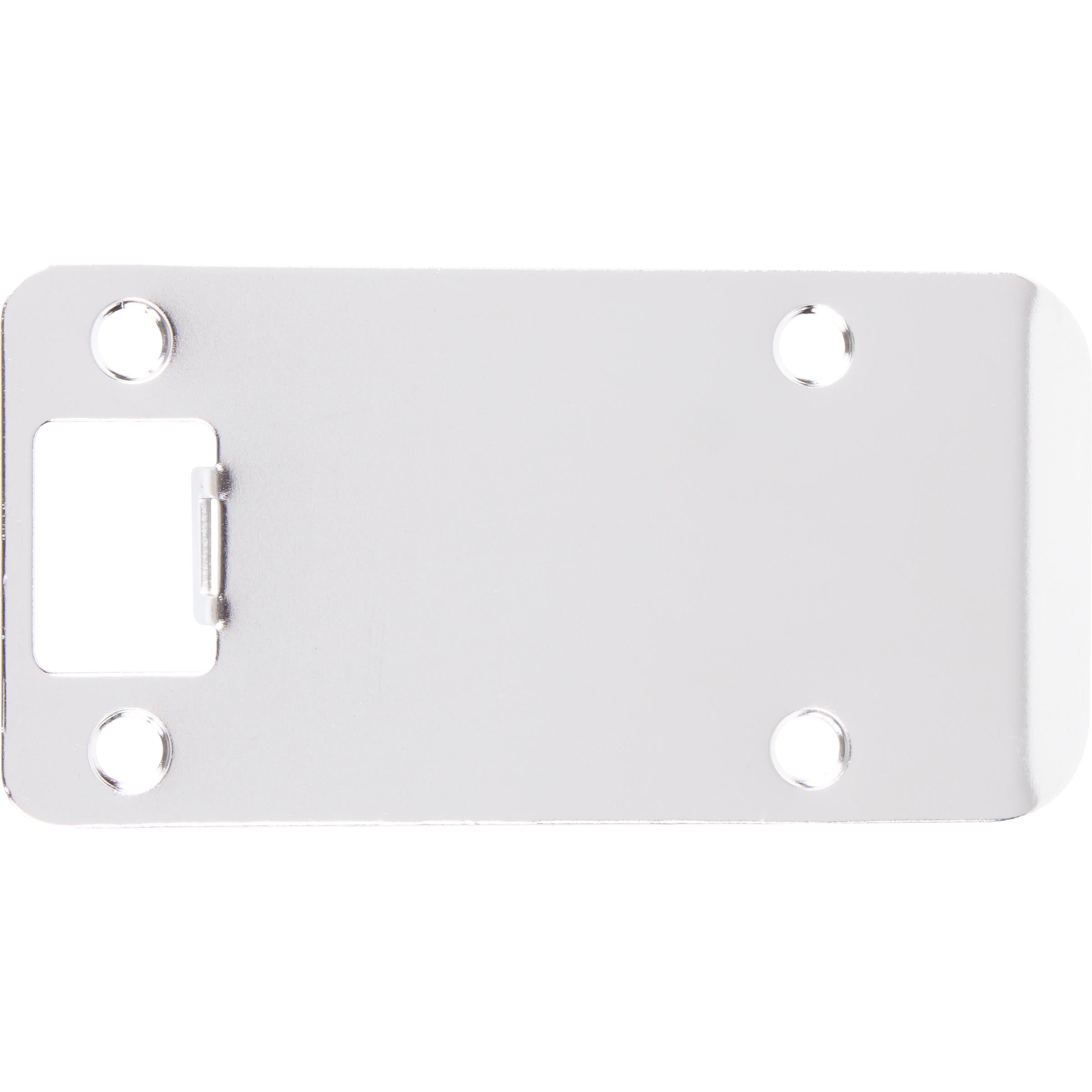 Round Corner Extended Lip Strike Plate