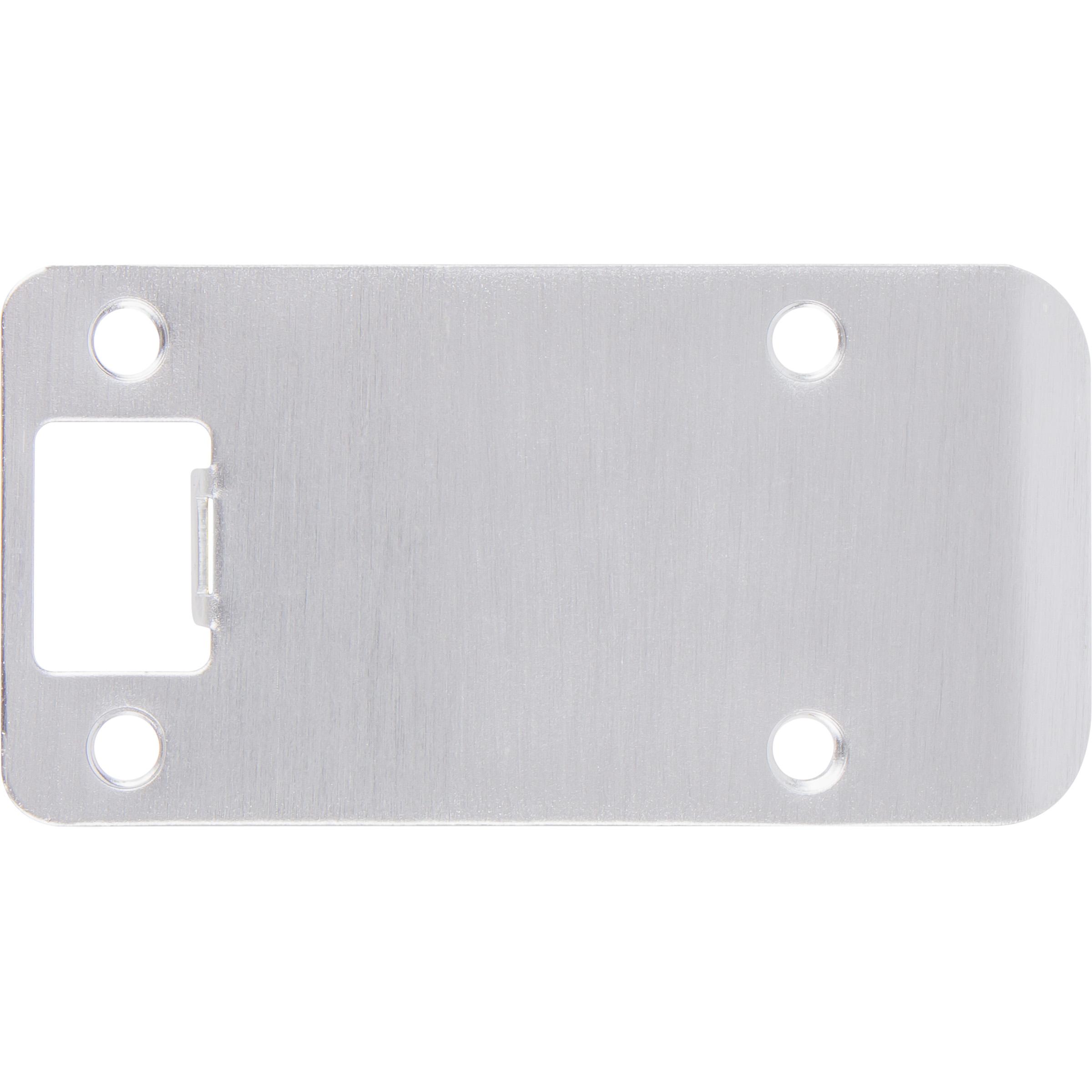 Round Corner Extended Lip Strike Plate