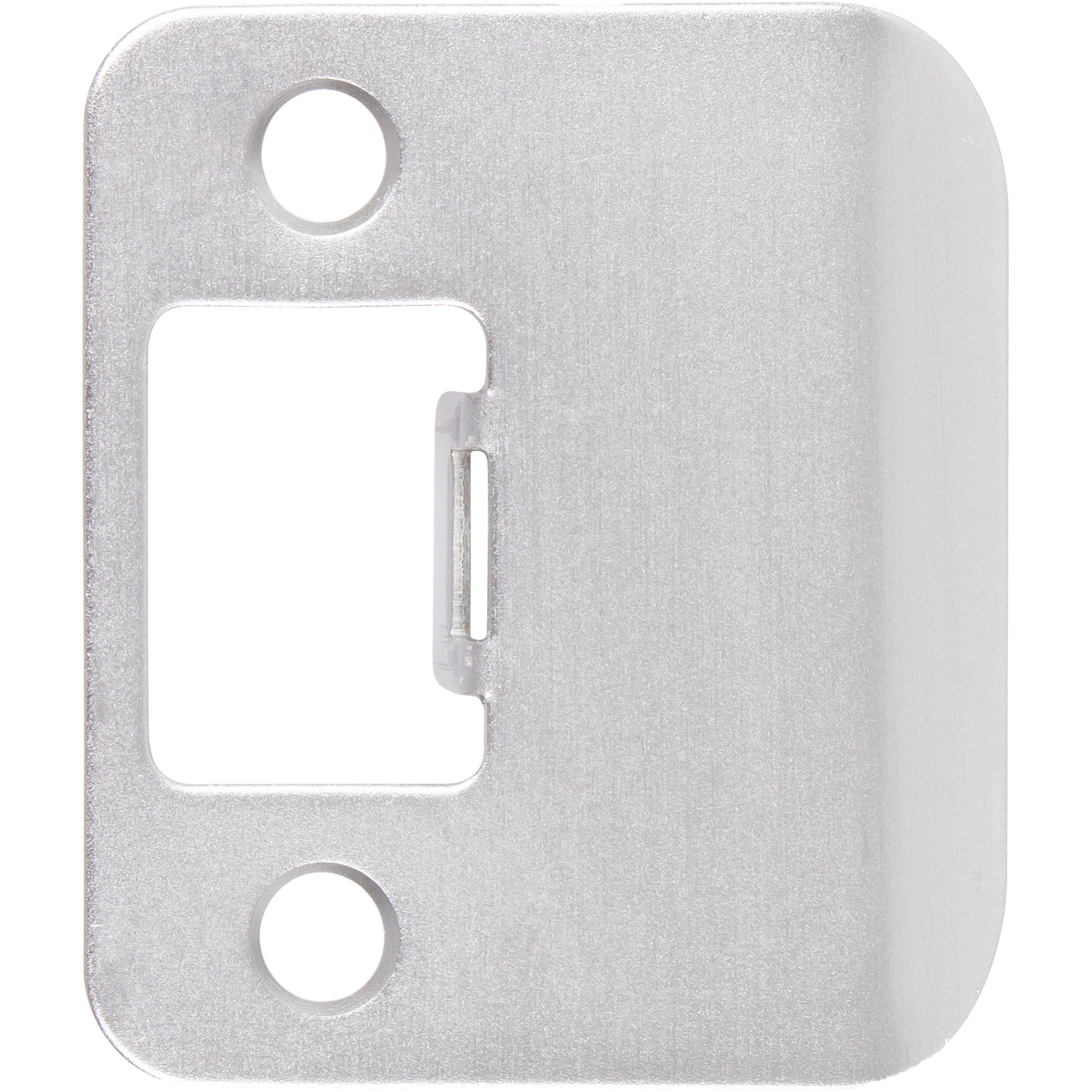 Round Corner Extended Lip Strike Plate