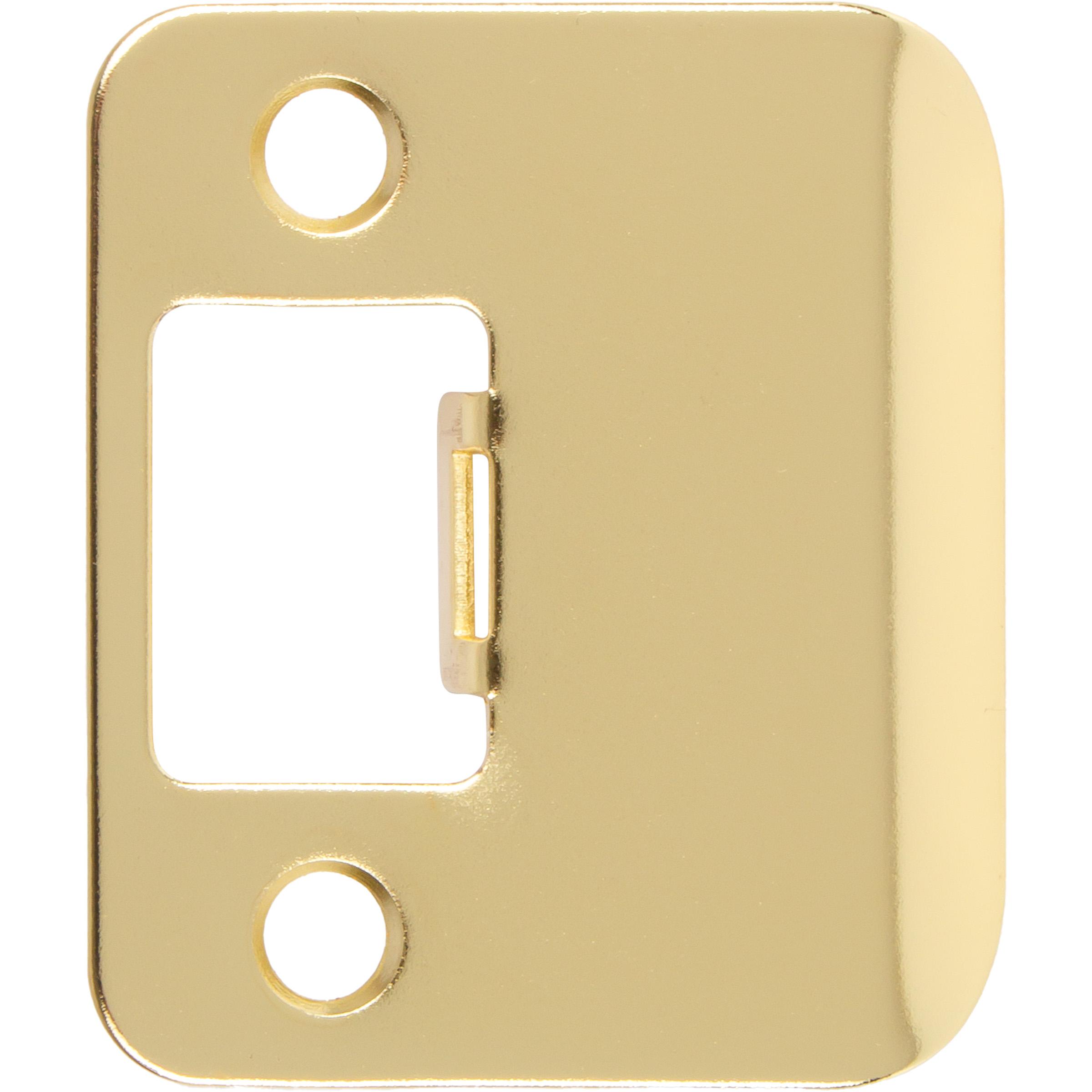 Round Corner Extended Lip Strike Plate