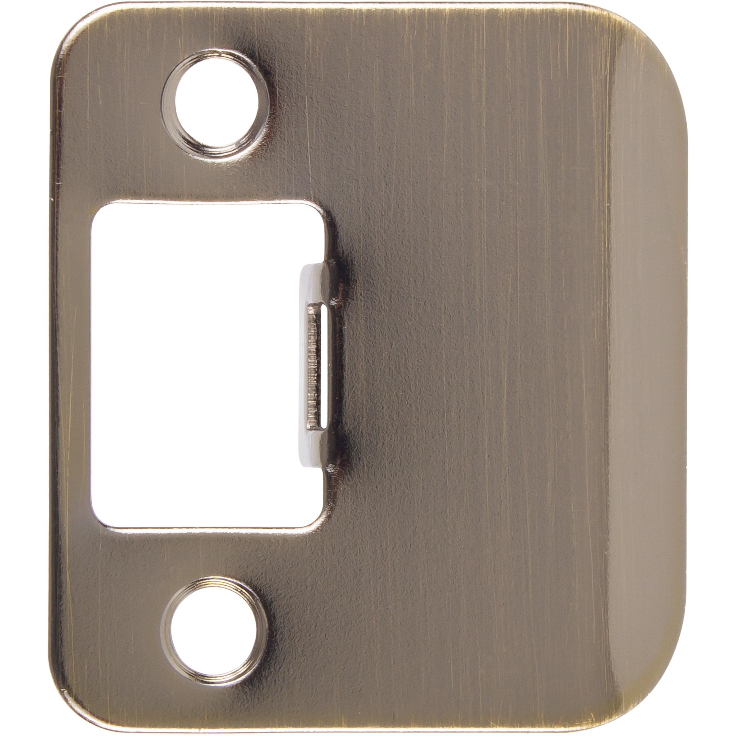 Round Corner Extended Lip Strike Plate