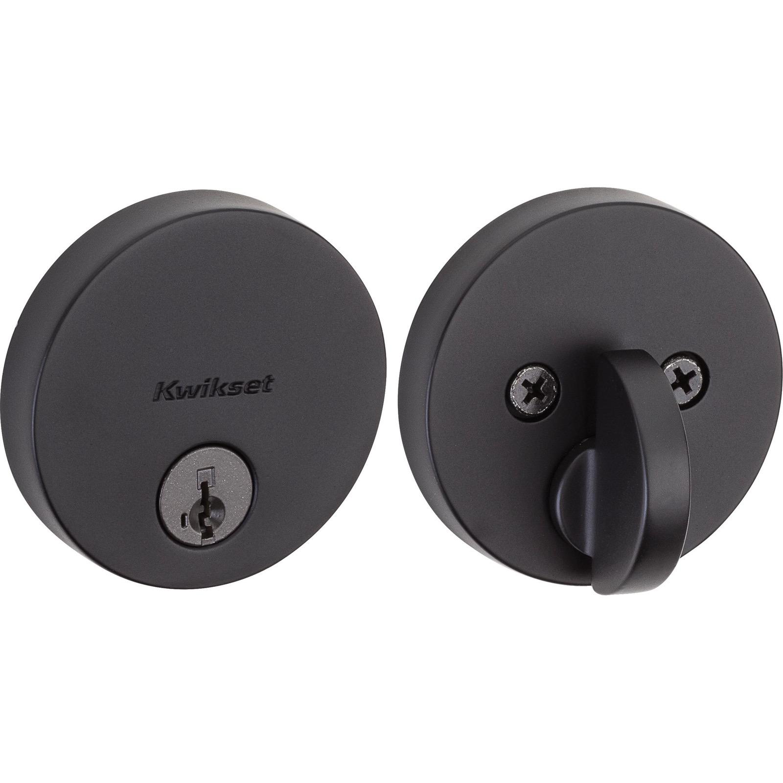 258 RDT 514 SMT CP K4 Uptown 1-Cyl Deadbolt - Matte Black