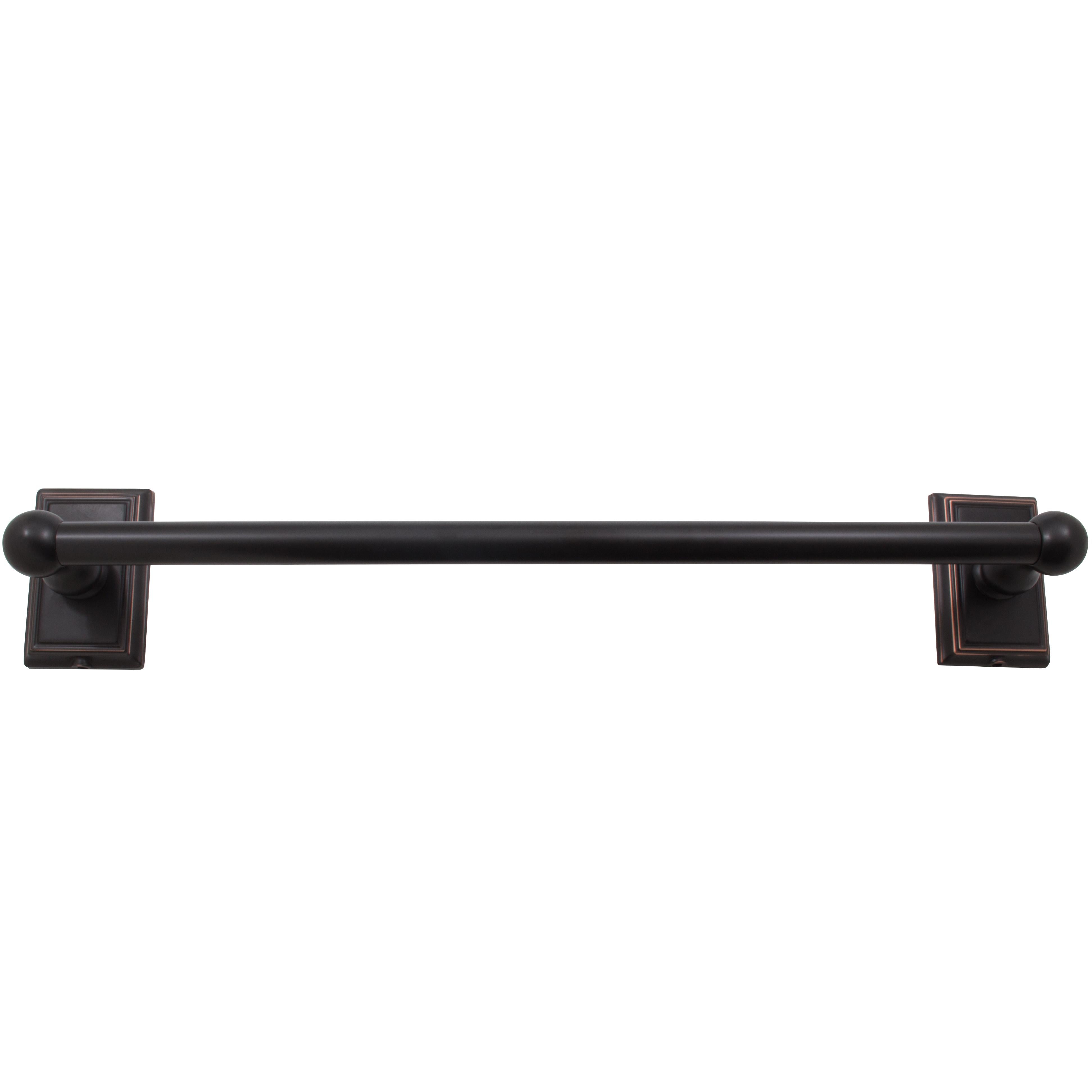 Stone Harbor Hardware Westwood Towel Bar, 30 Inches, Vintage Bronze