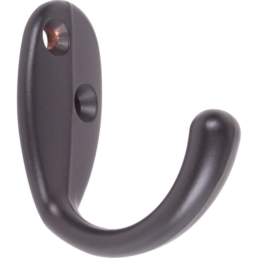 Stone Harbor Hardware Single Robe Hook, 1-15/16" High, 1-5/8" Projection, Oil-Rubbed Bronze