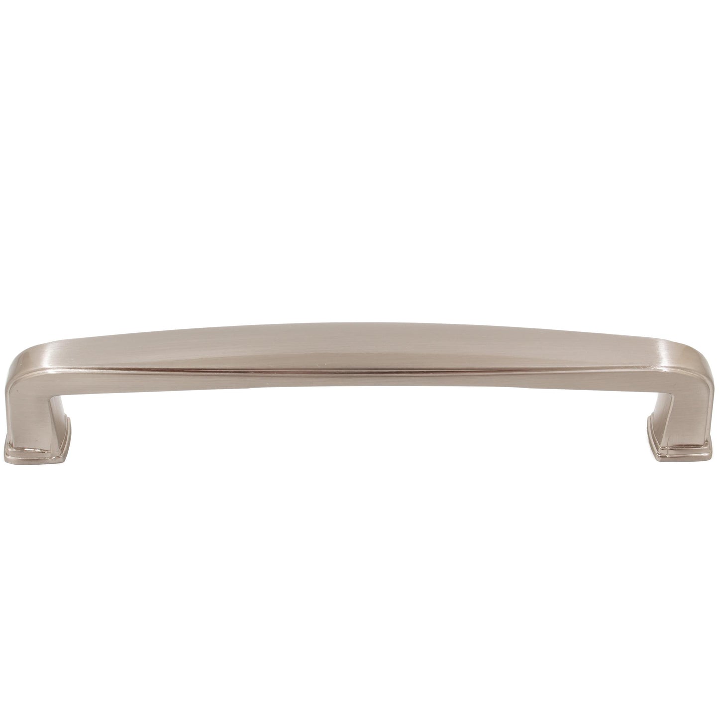 Stone Harbor Hardware Sherwood Cabinet Pull, 128 Millimeters, Satin Nickel