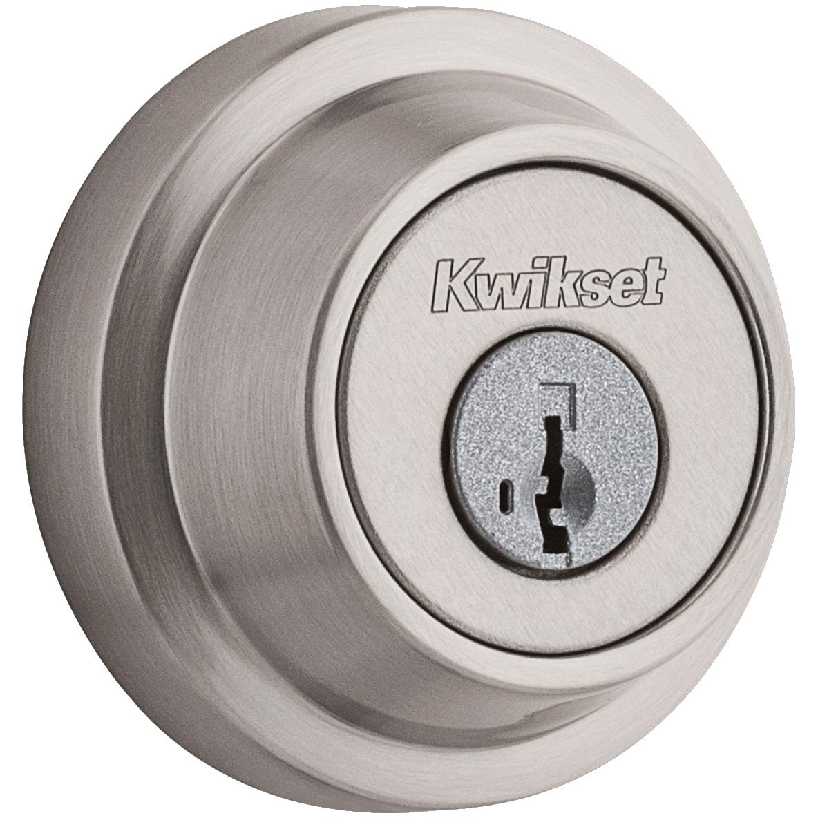 Kwikset Contemporary Single Cylinder Deadbolt Featuring Smartkey