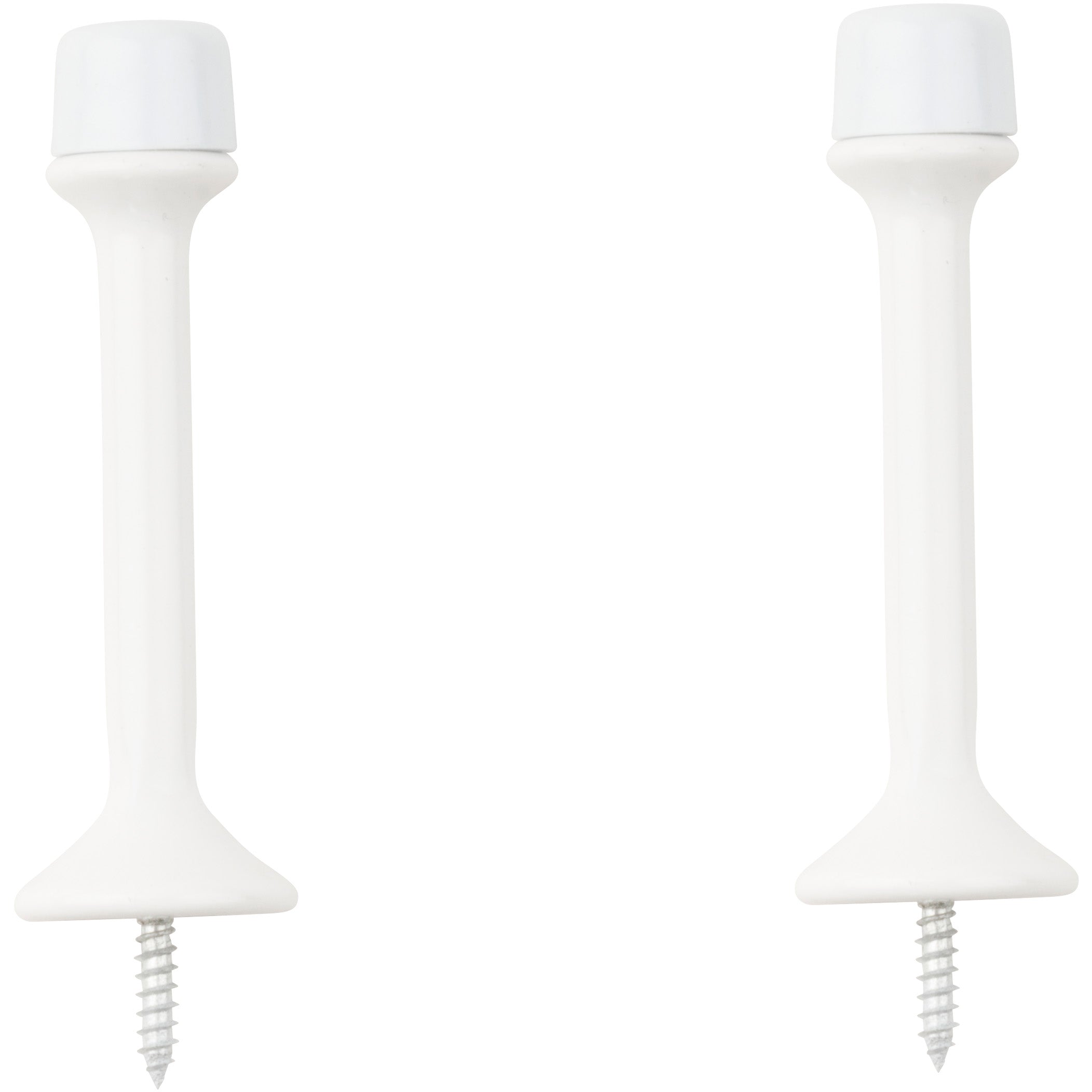 SPB1405 3" Rigid Door Stop 2/pk - White