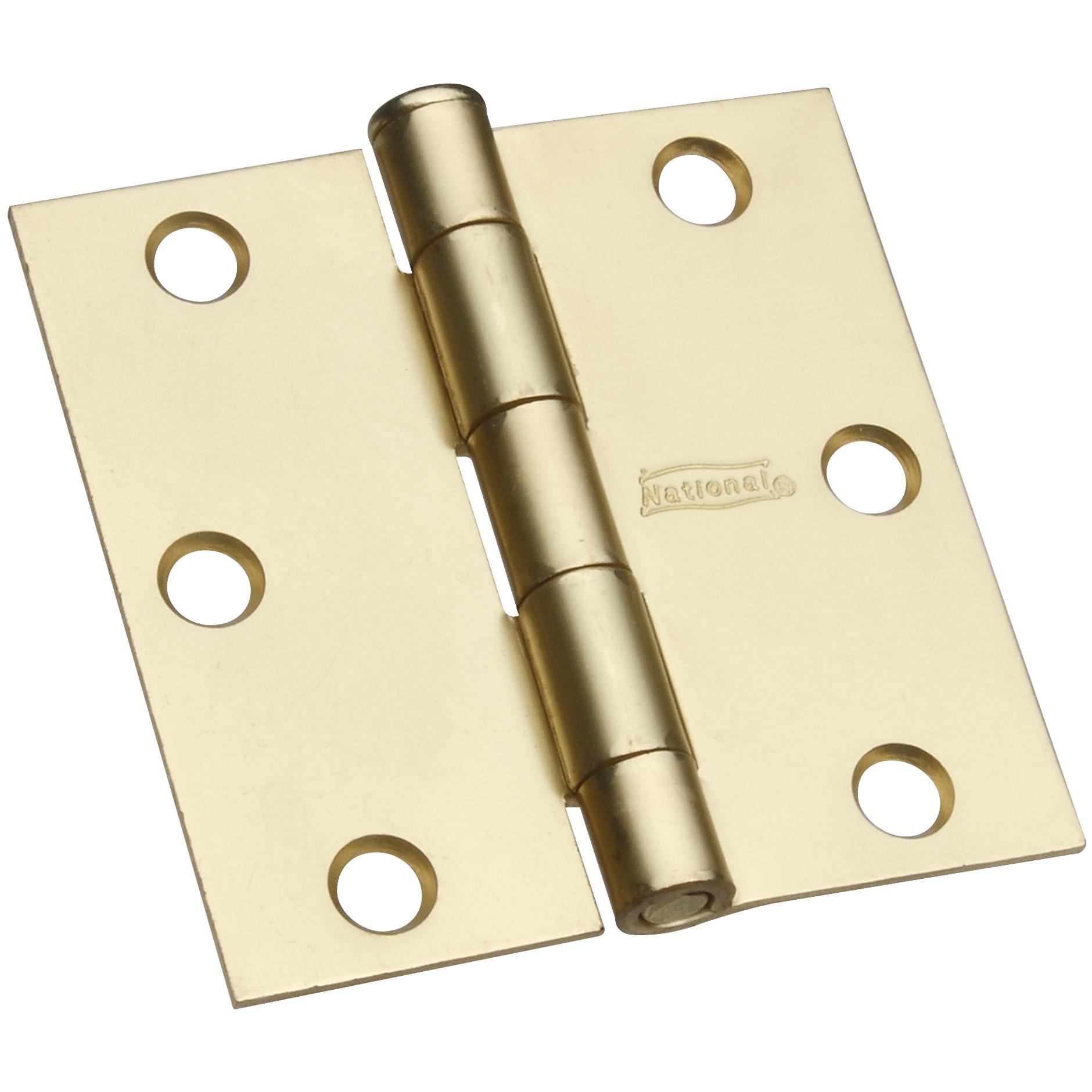V512 3" SQR Hinge 2/pk - Satin Brass