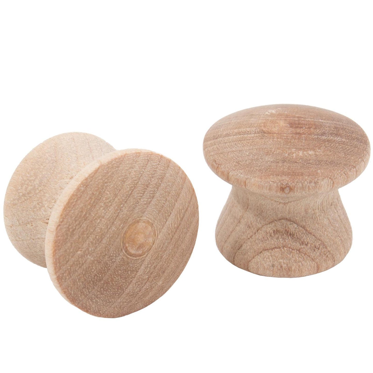 Stone Harbor Hardware Wood Cabinet Knob, 1 Inch, Birch Wood