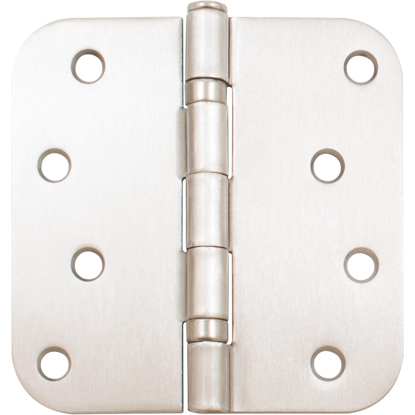 Stone Harbor Hardware Ball Bearing Hinge, 4 Inches, 5/8" Radius Corner, Bulk Pack (100 Each), Satin Nickel