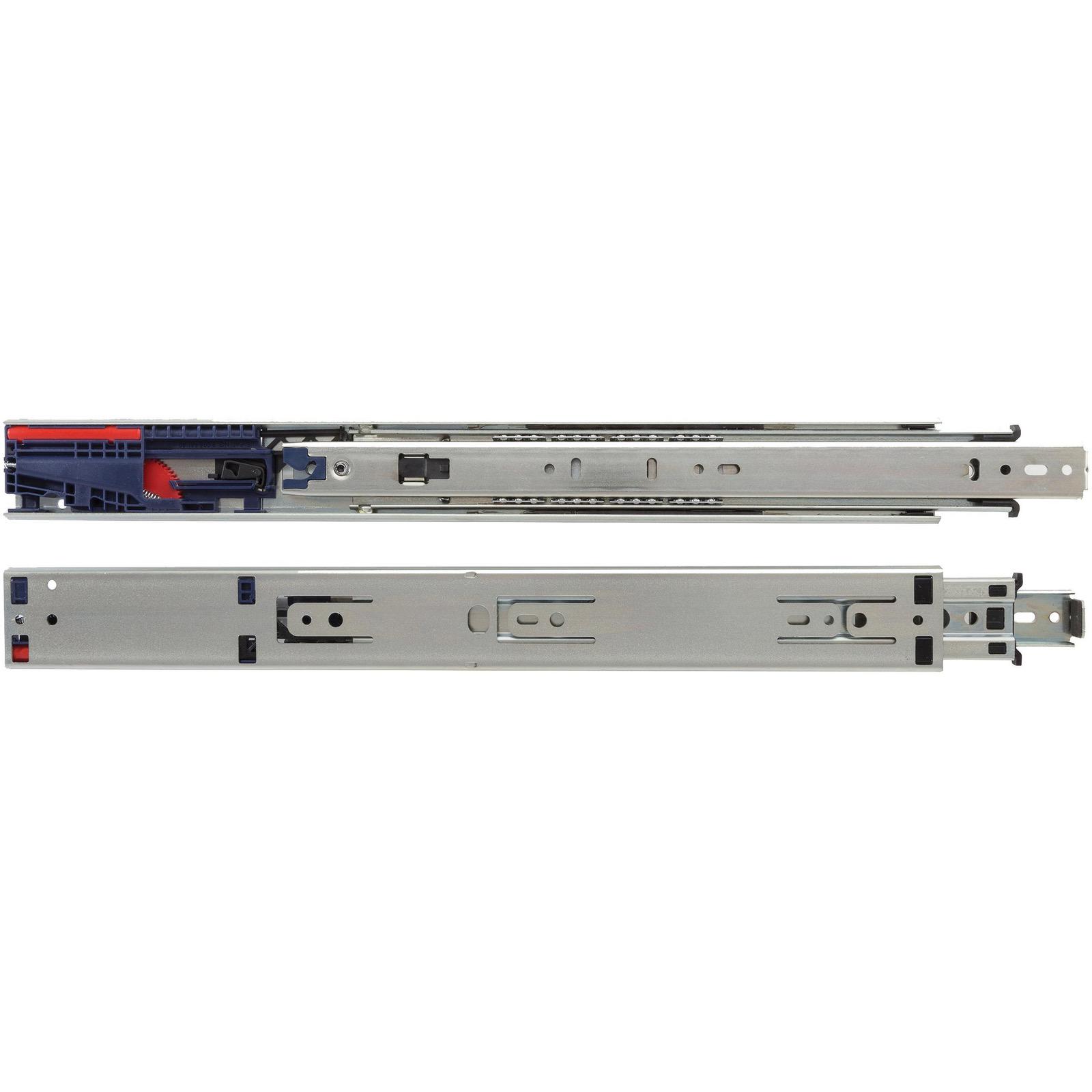 Knape & Vogt 8450FMP 28 Side Mount Soft-Close Drawer Slide, 28-Inch, Pair