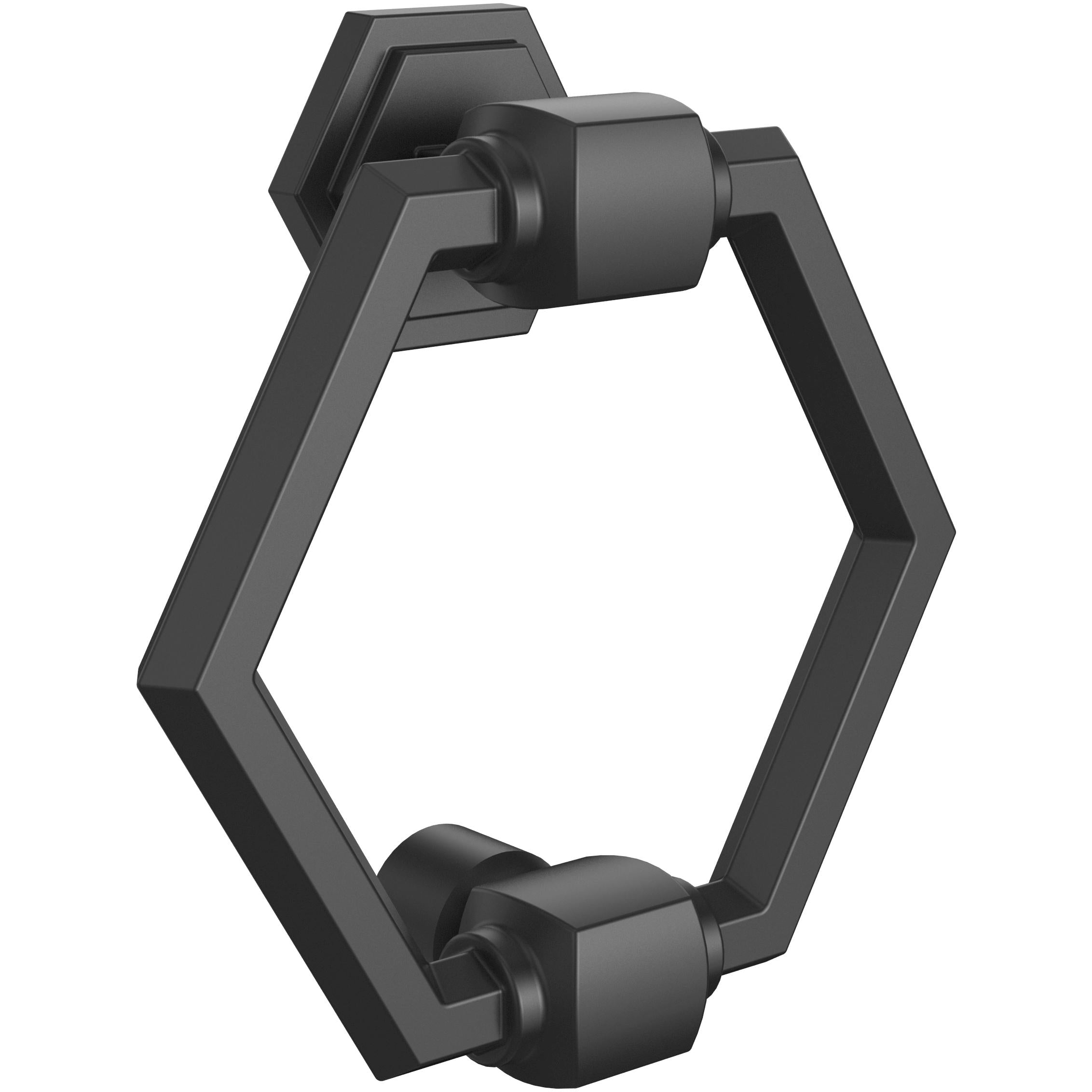 National Hardware - N336-706 V1918 Powell Door Knocker - Matte Black