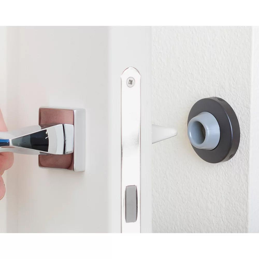 SPB9205 2-1/2" Commercial Grade Concave Wall Doorstop - Oil Rubbed Bronze