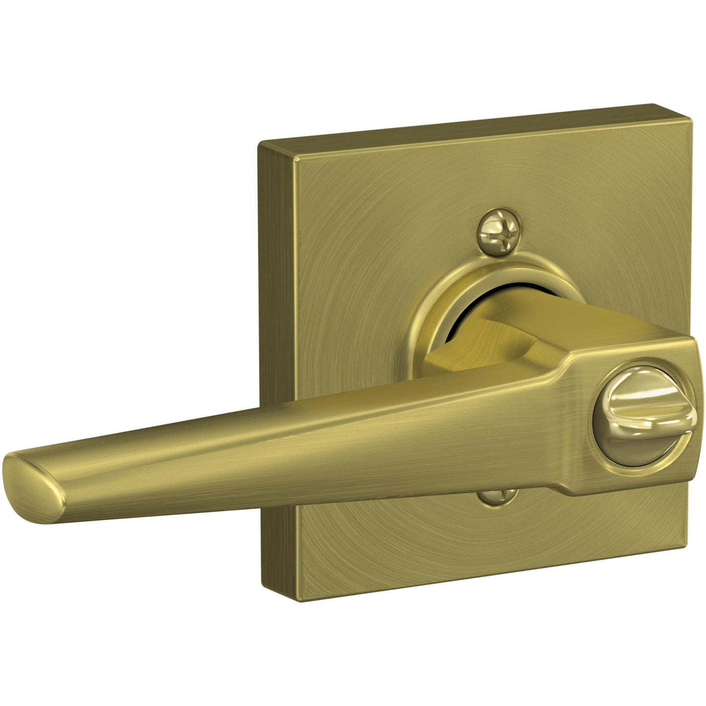 F51AELR608COL 16-211 10-063 K4 Eller / Collins Entry - Satin Brass