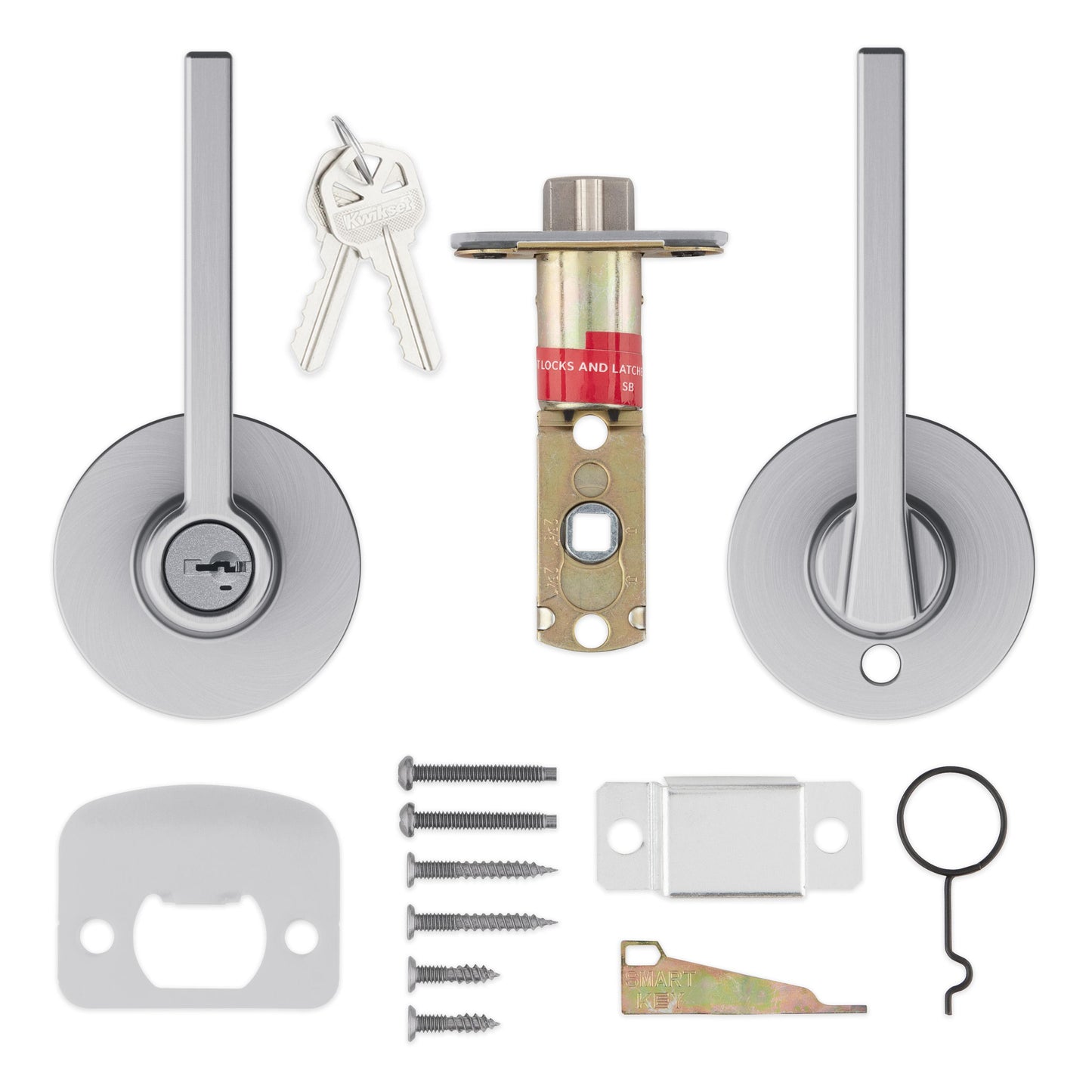 439CSL RDT 26D SMT RCAL UL 3031 23155 LK Casey Storeroom Less Keys - Satin Chrome