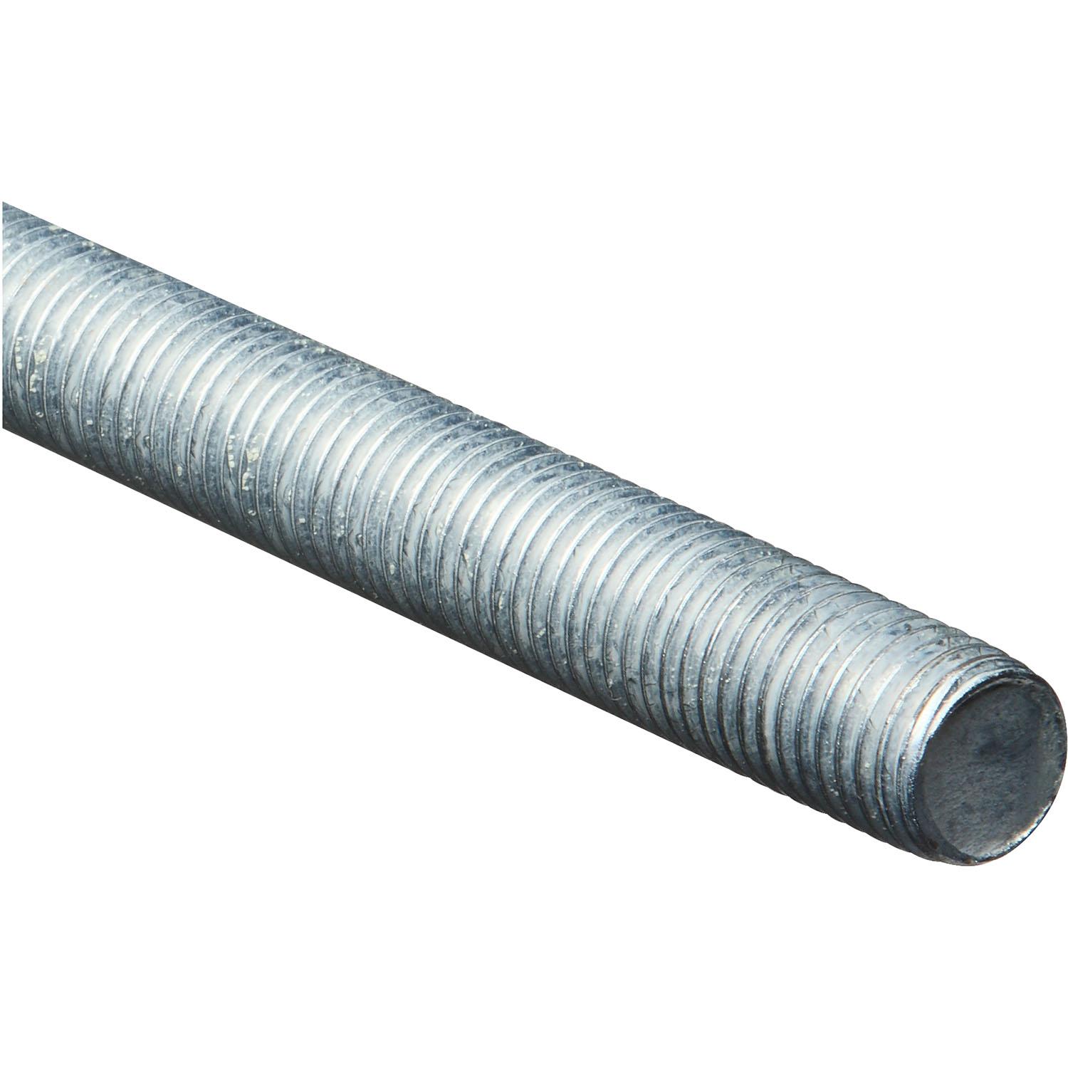 National Hardware - N179-564 4000BC 7/8"-9 x 36" Steel Threaded Rods in Zinc Plated