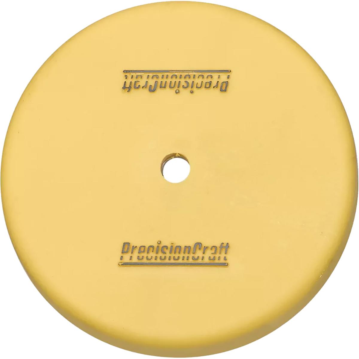 National Hardware - N302-059 V7503, 3-1/4" Round Magnetic Base in Yellow