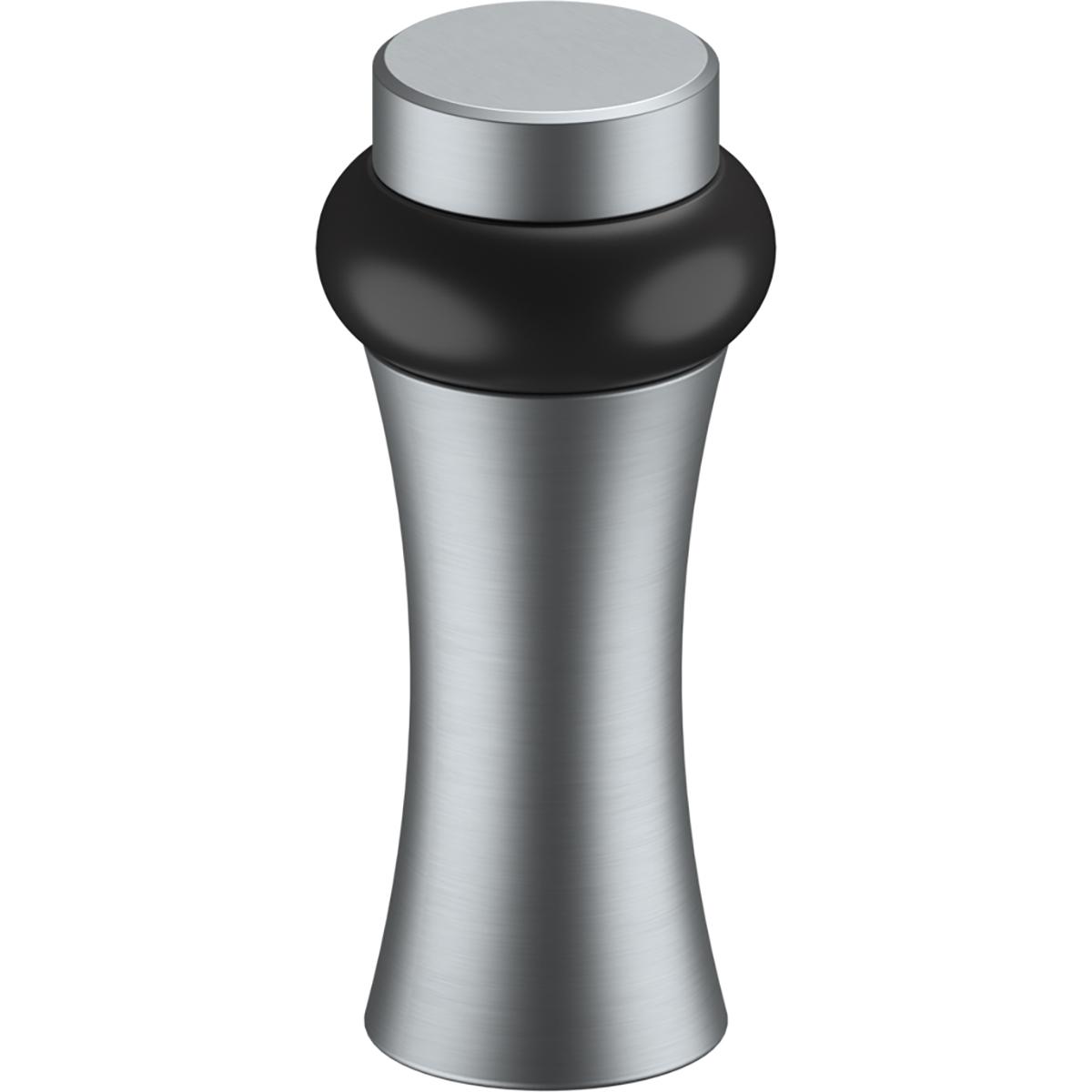 UFBD3505U26D 3-1/2" Round Universal Floor Bumper - Satin Chrome