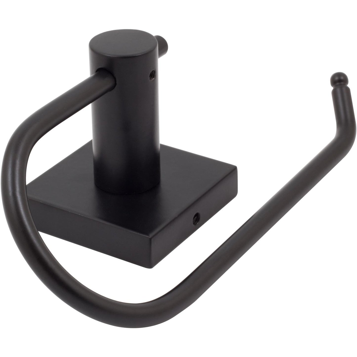 Stone Harbor Hardware Vienna European Toilet Paper Holder, Matte Black