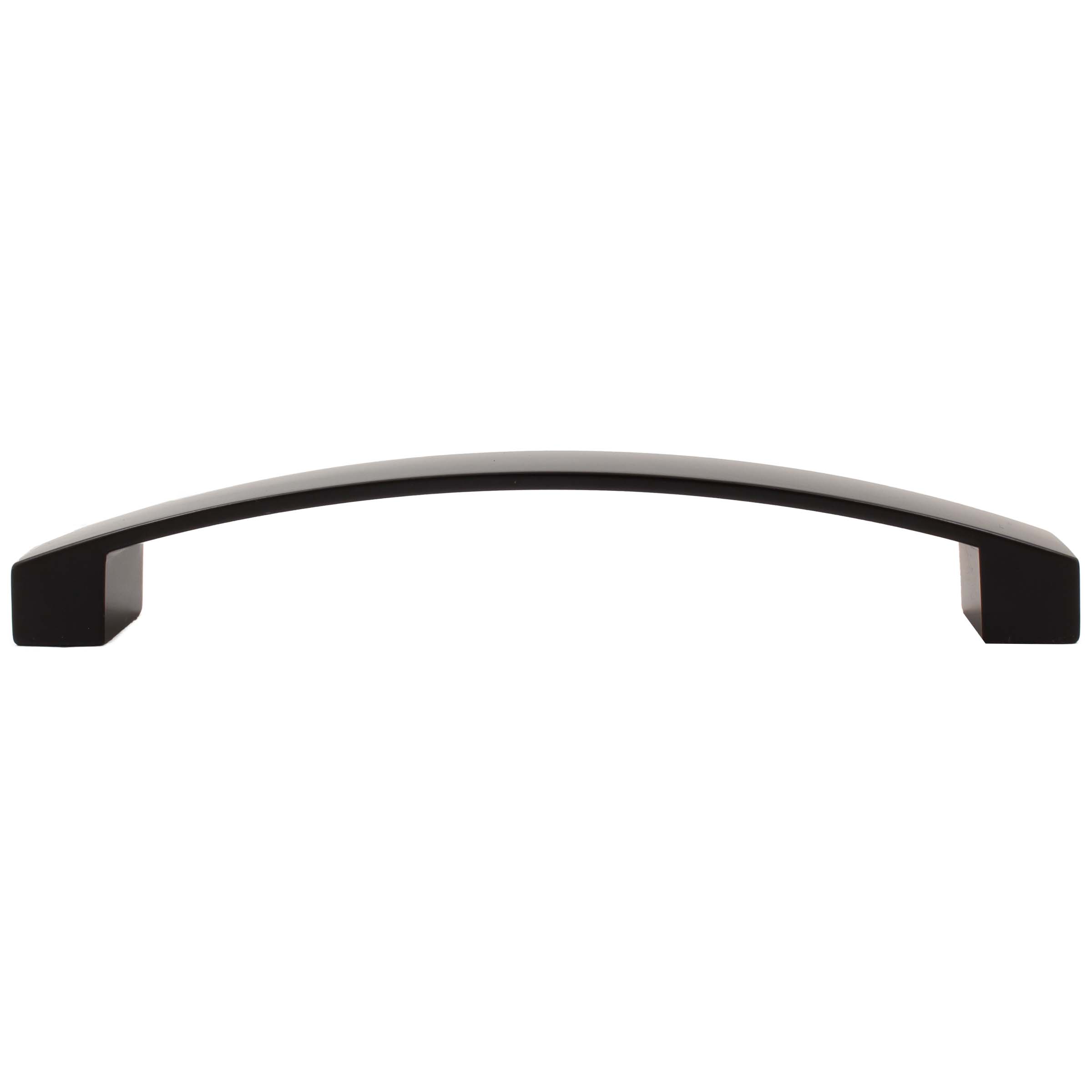 Stone Harbor Hardware Zephyr Cabinet Pull, 128 Millimeters, Matte Black