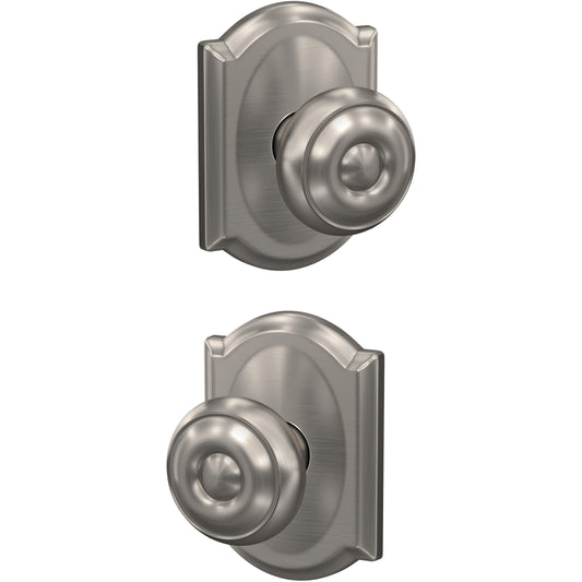 FC172GEO619CAM Georgian / Camelot Dummy 2/pk - Satin Nickel