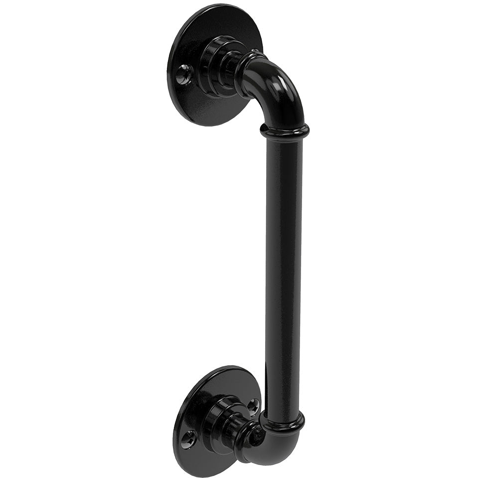 National Hardware -N166-013 V1119 Industrial Pipe Handle - Black