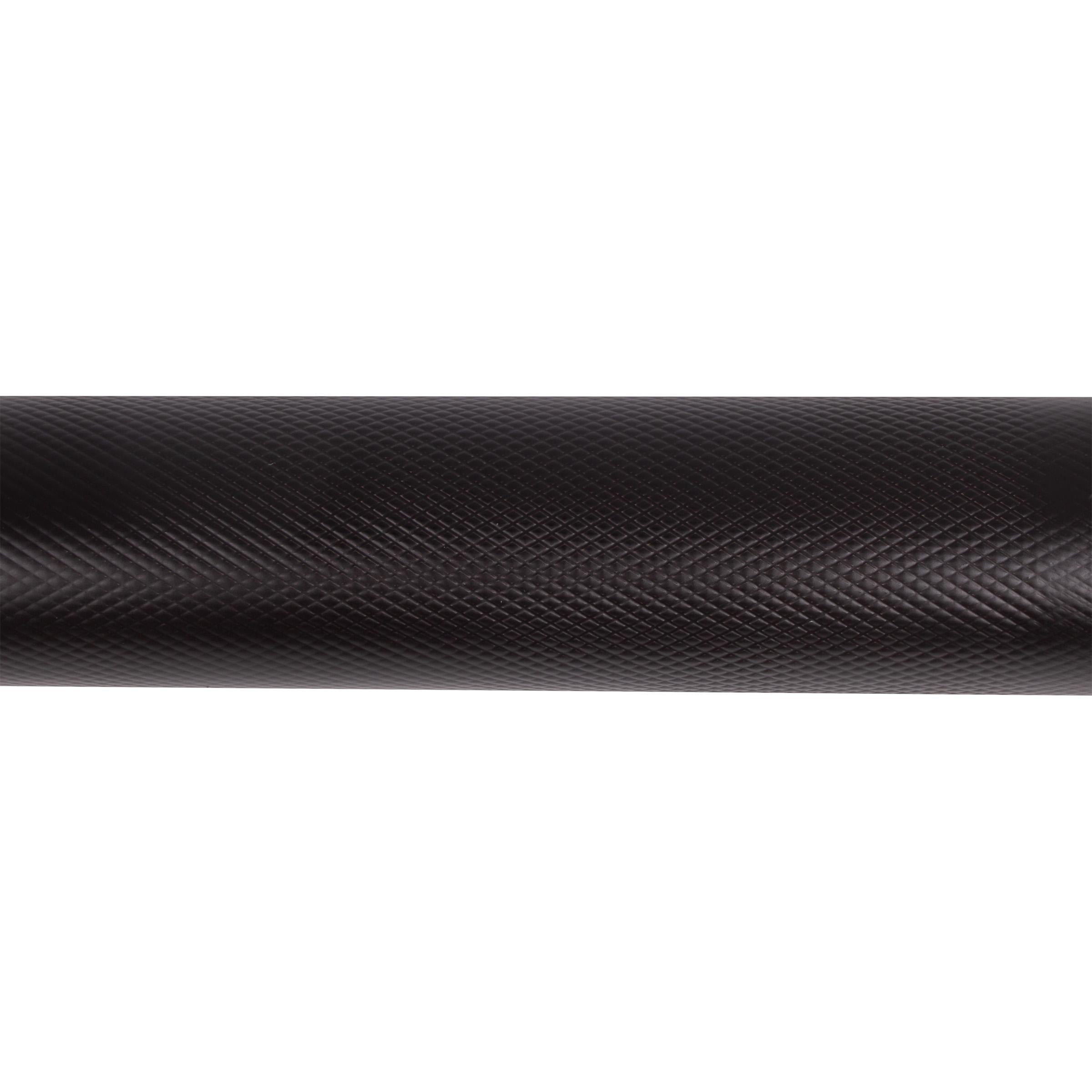 Stone Harbor Hardware Knurled Grab Bar, 24 Inches, 1-1/2" Diameter, 1-1/2" Wall Clearance, Concealed Screws, Matte Black