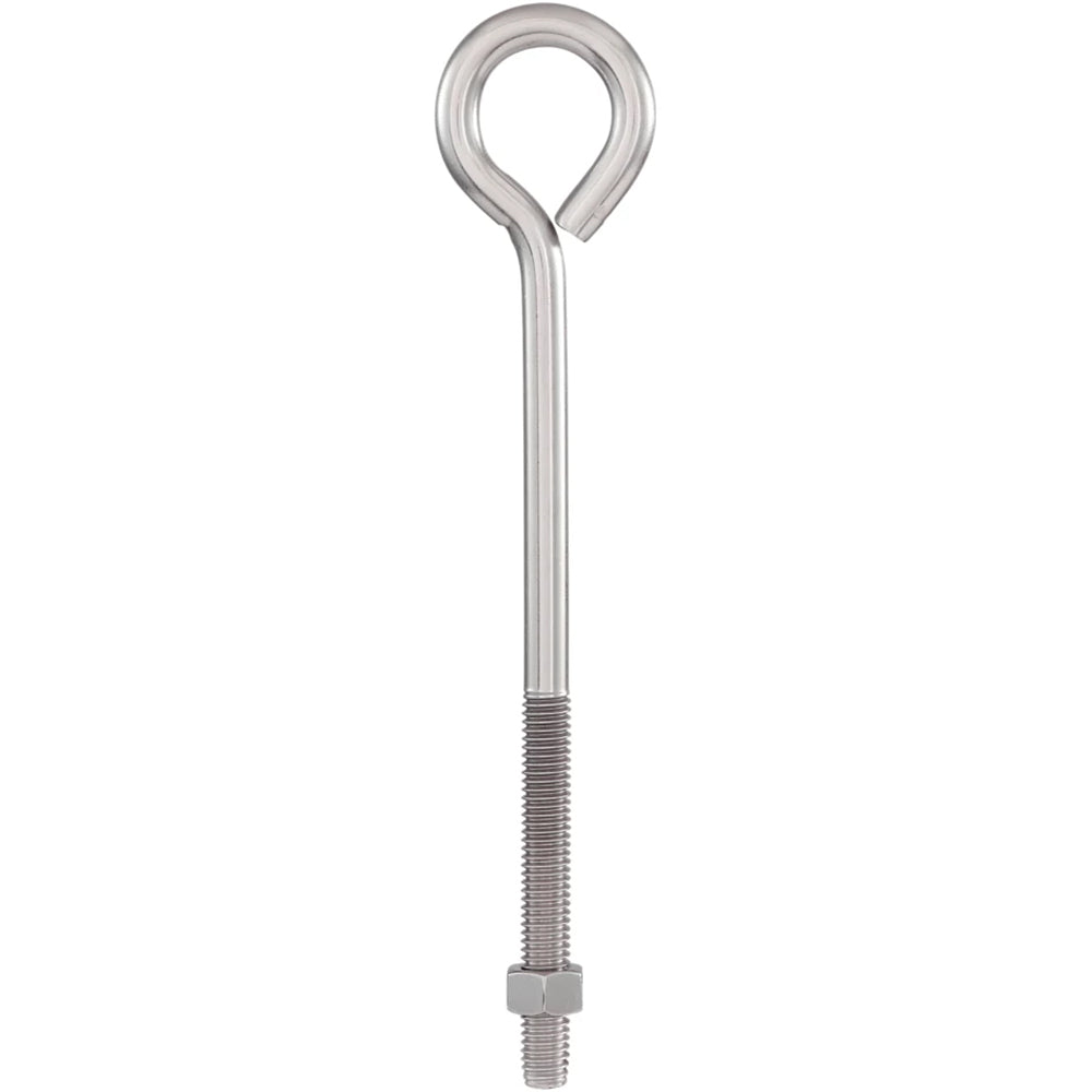 V2161 3/8" x 8" Eye Bolt - Stainless Steel