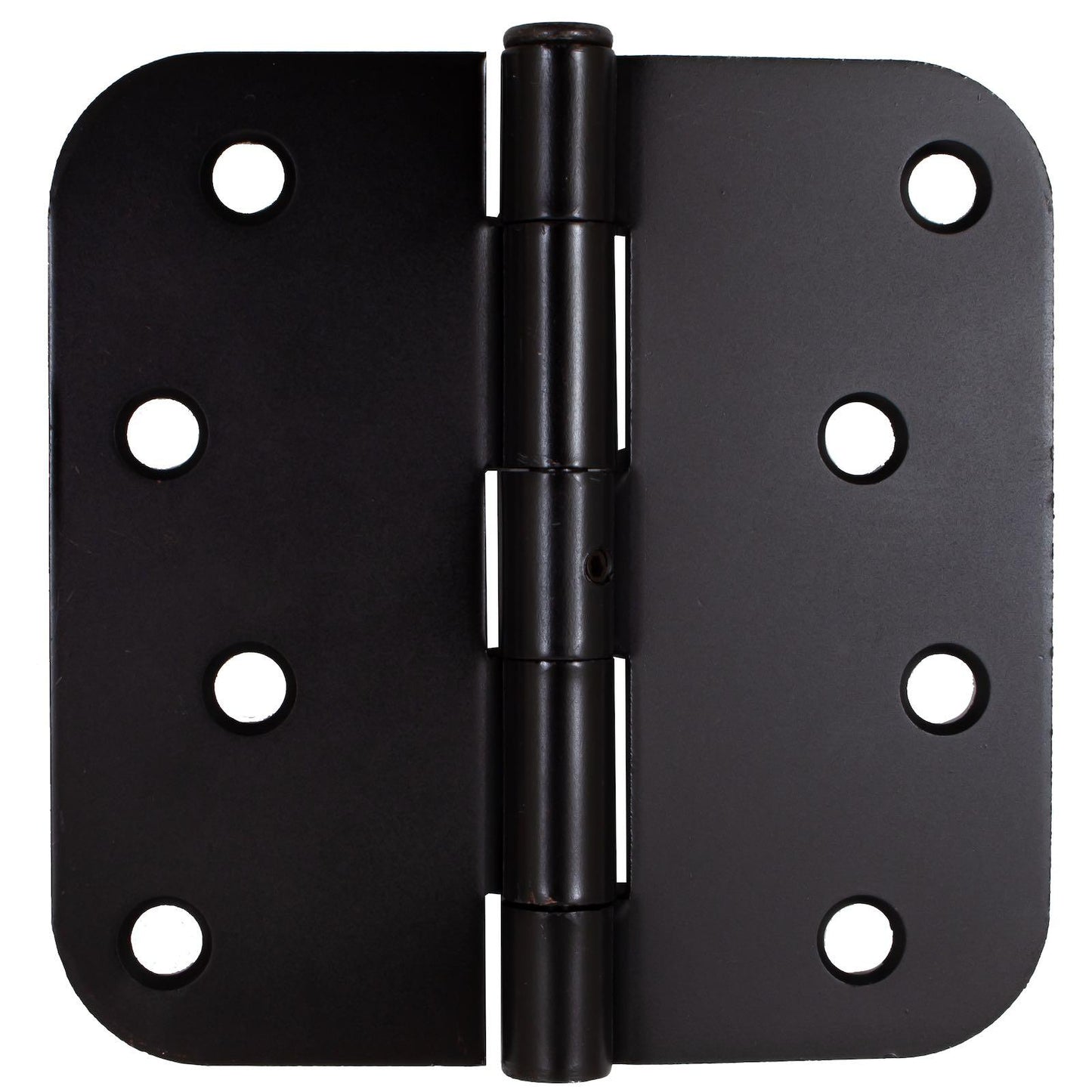 Stone Harbor Hardware Standard Hinge, Non-Removable Pin, 4 Inches, 5/8" Radius Corner, 2-Pack, Oil-Rubbed Bronze