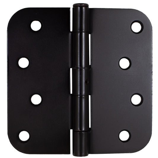 Stone Harbor Hardware Standard Hinge, Non-Removable Pin, 4 Inches, 5/8" Radius Corner, 2-Pack, Oil-Rubbed Bronze