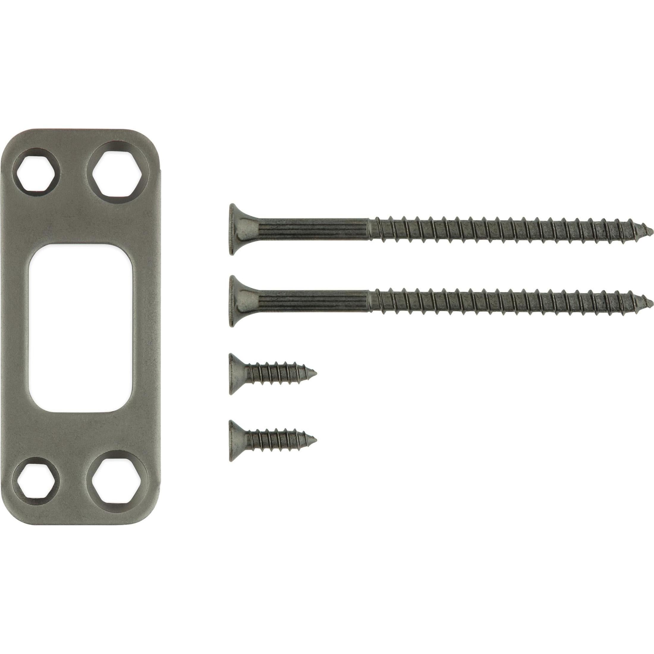 2-3/4" x 1-1/8" RC Deadbolt Security Strike - Gunmetal