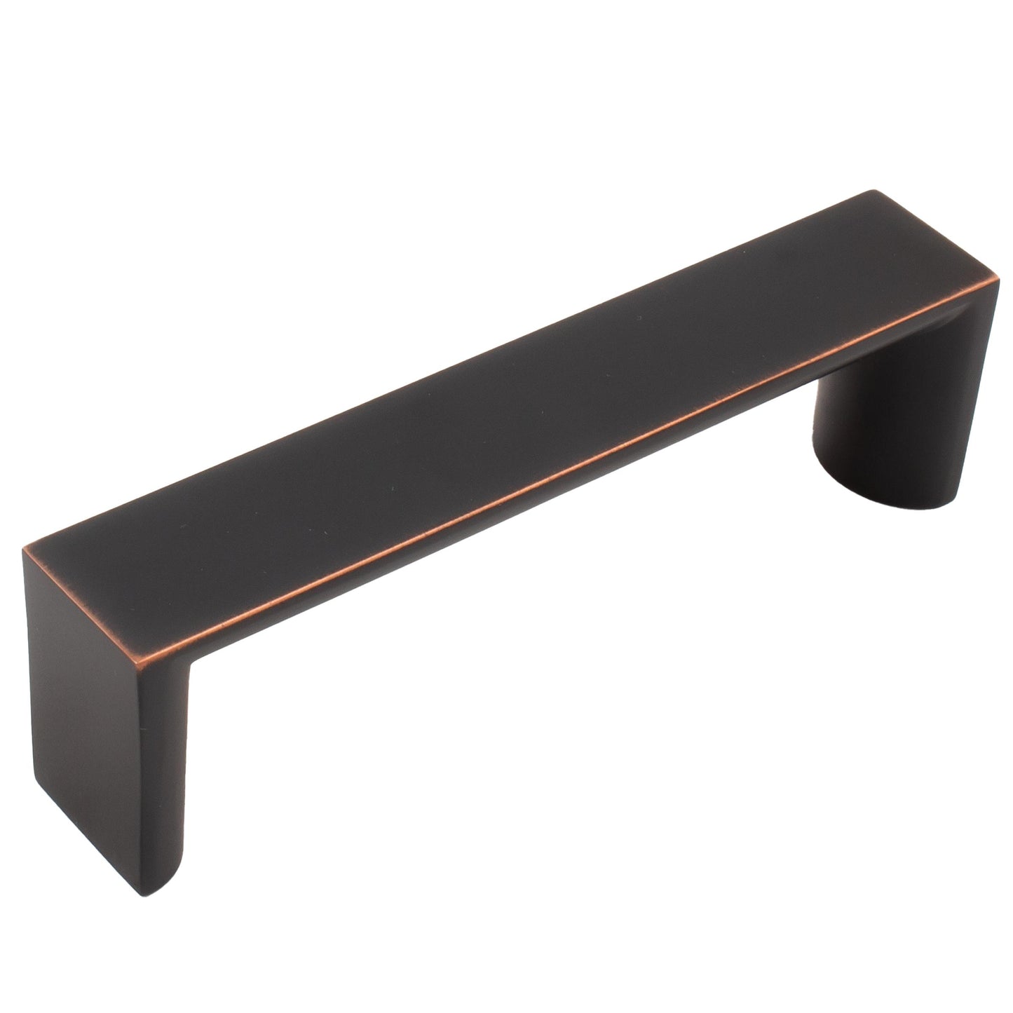 Stone Harbor Hardware Plateau Cabinet Pull, 96 Millimeters, Vintage Bronze