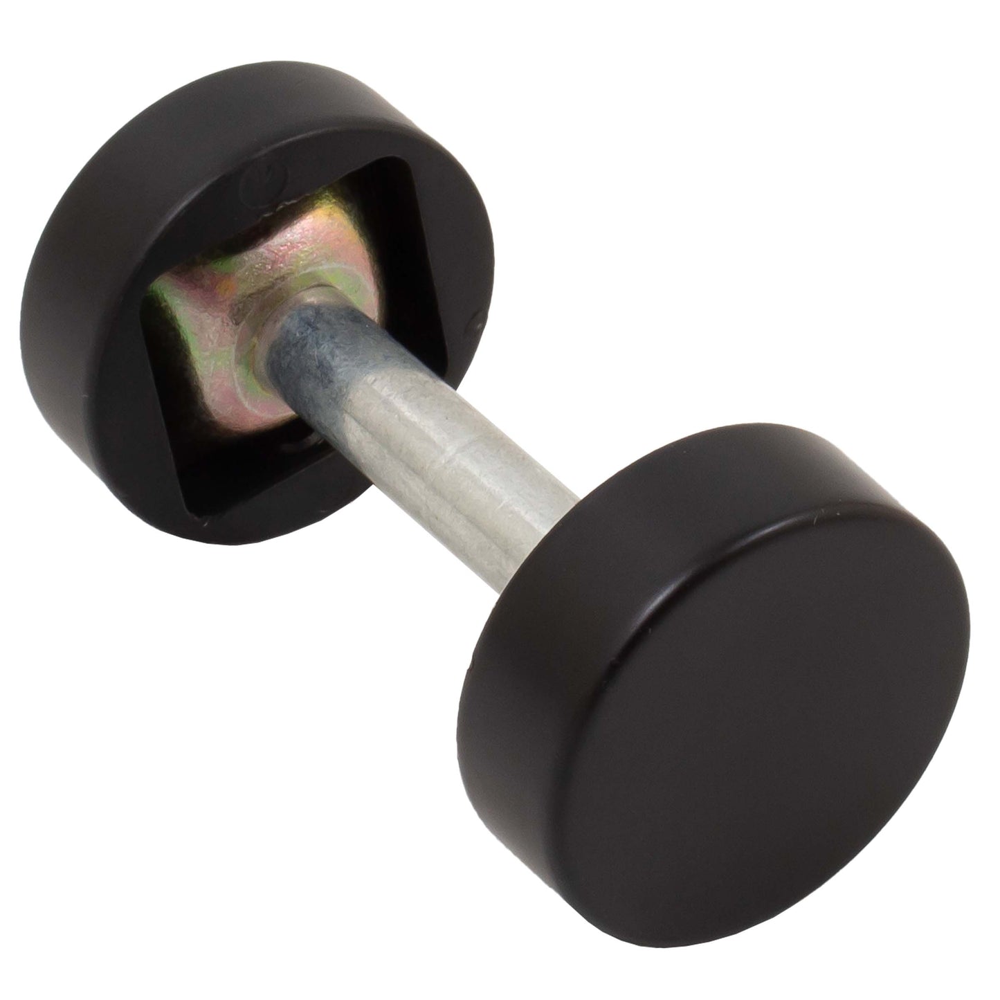 Stone Harbor Hardware Round Handleset Hole Cover, 1" Diameter, Fits Doors 1-3/8" to 2-1/4" Thick, Matte Black