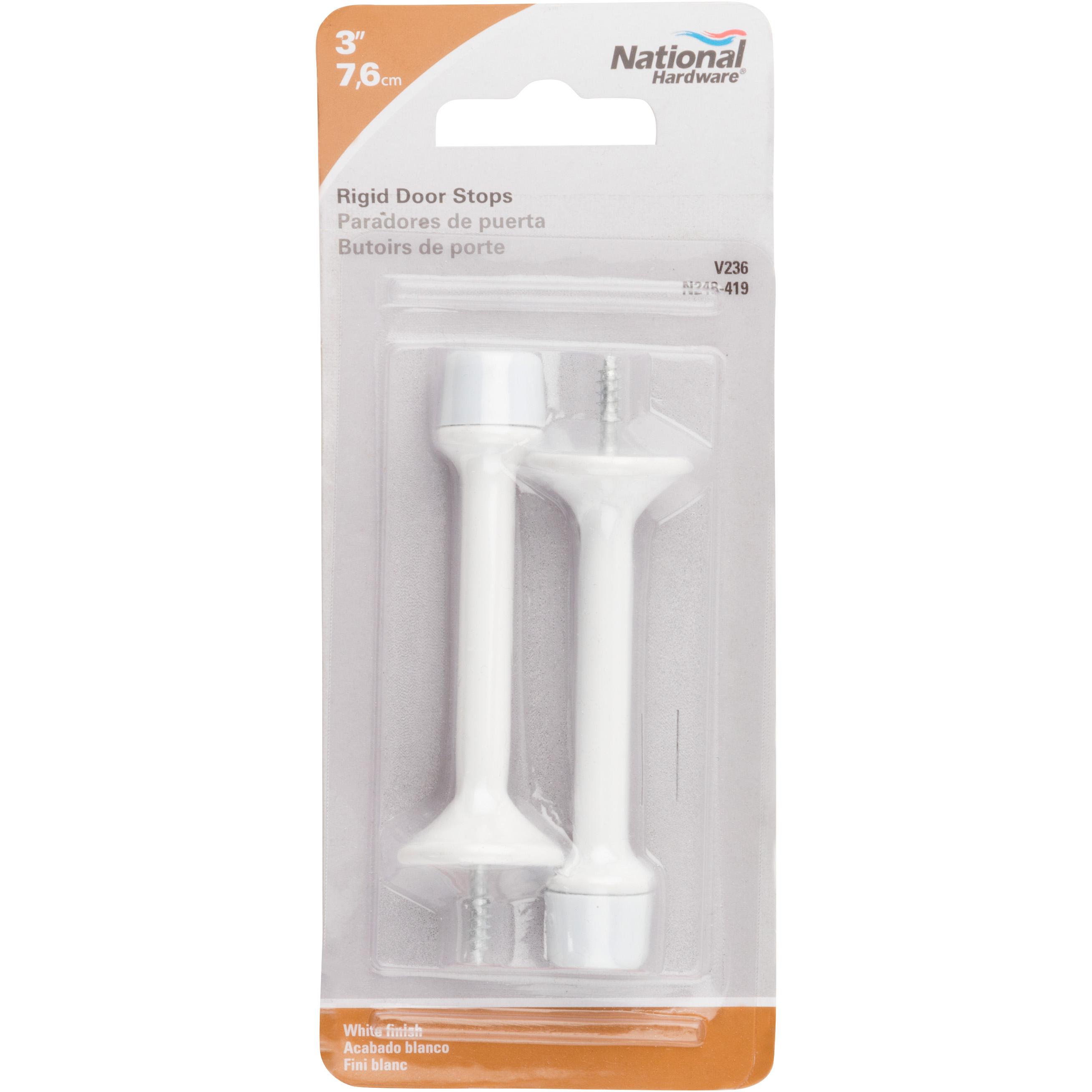 SPB1405 3" Rigid Door Stop 2/pk - White