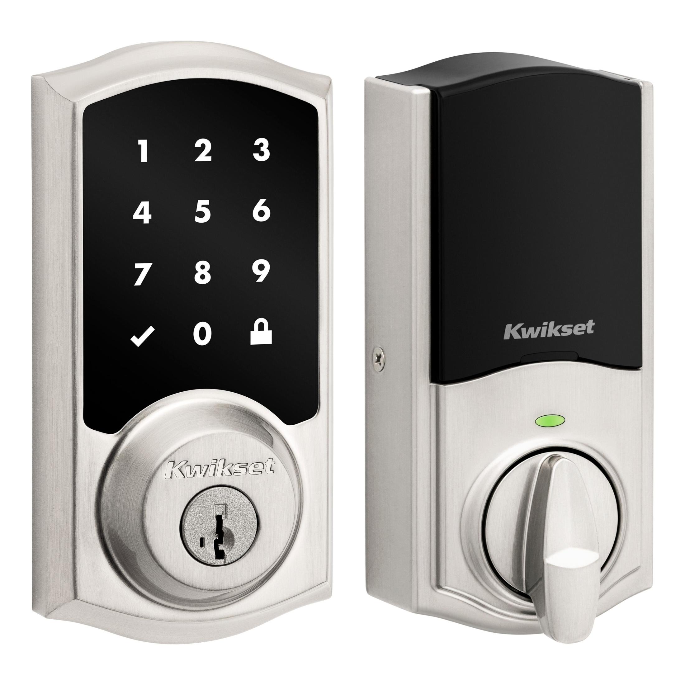 918 TRL ZW700 15 SMT BP RCALFD RCS Traditional HomeConnect Touchpad Deadbolt - Satin Nickel