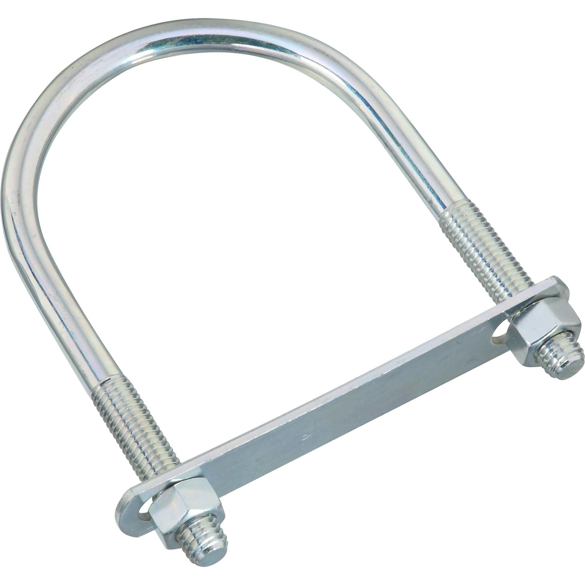 National Hardware - N347-823 2190BC, #872-1/2" x 4" x 6-1/2" U Bolt in Zinc Plated
