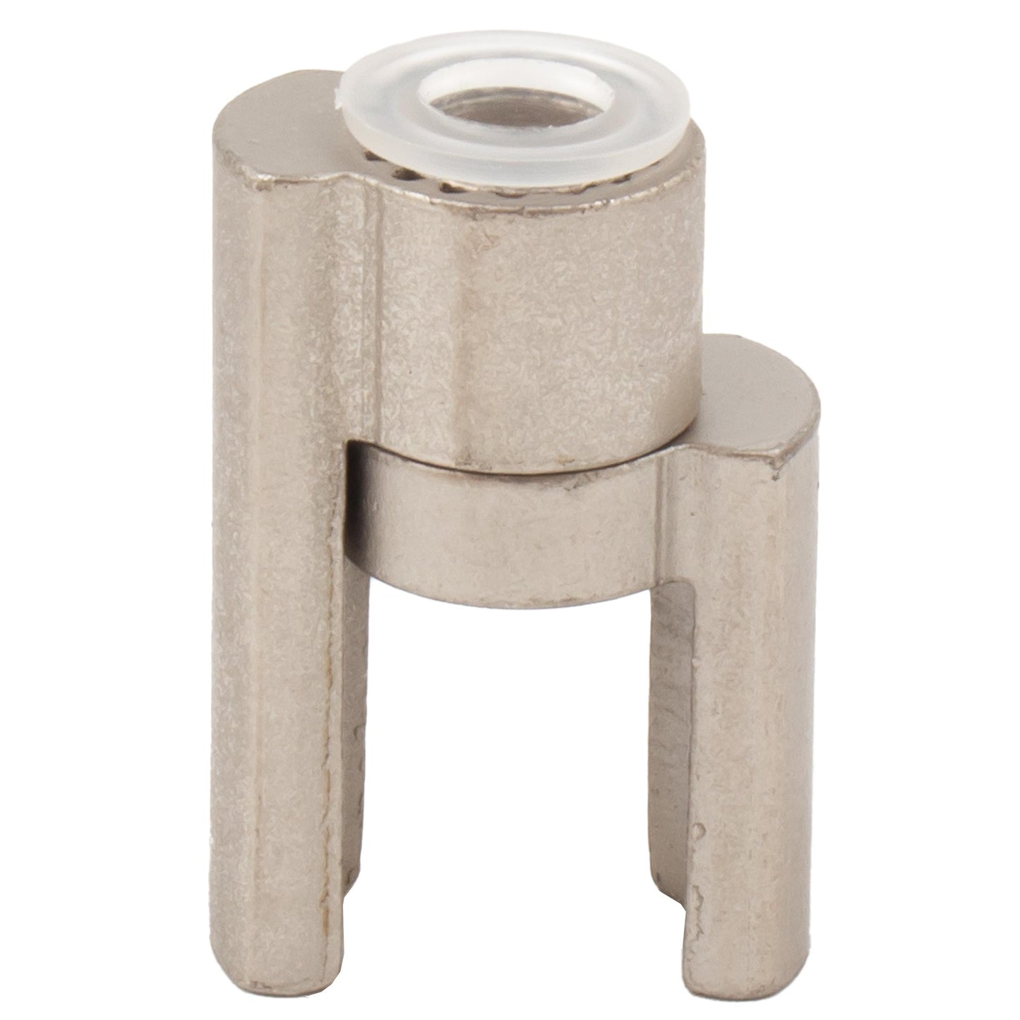 Door Saver III Residential Hinge Door Stop in Satin Nickel
