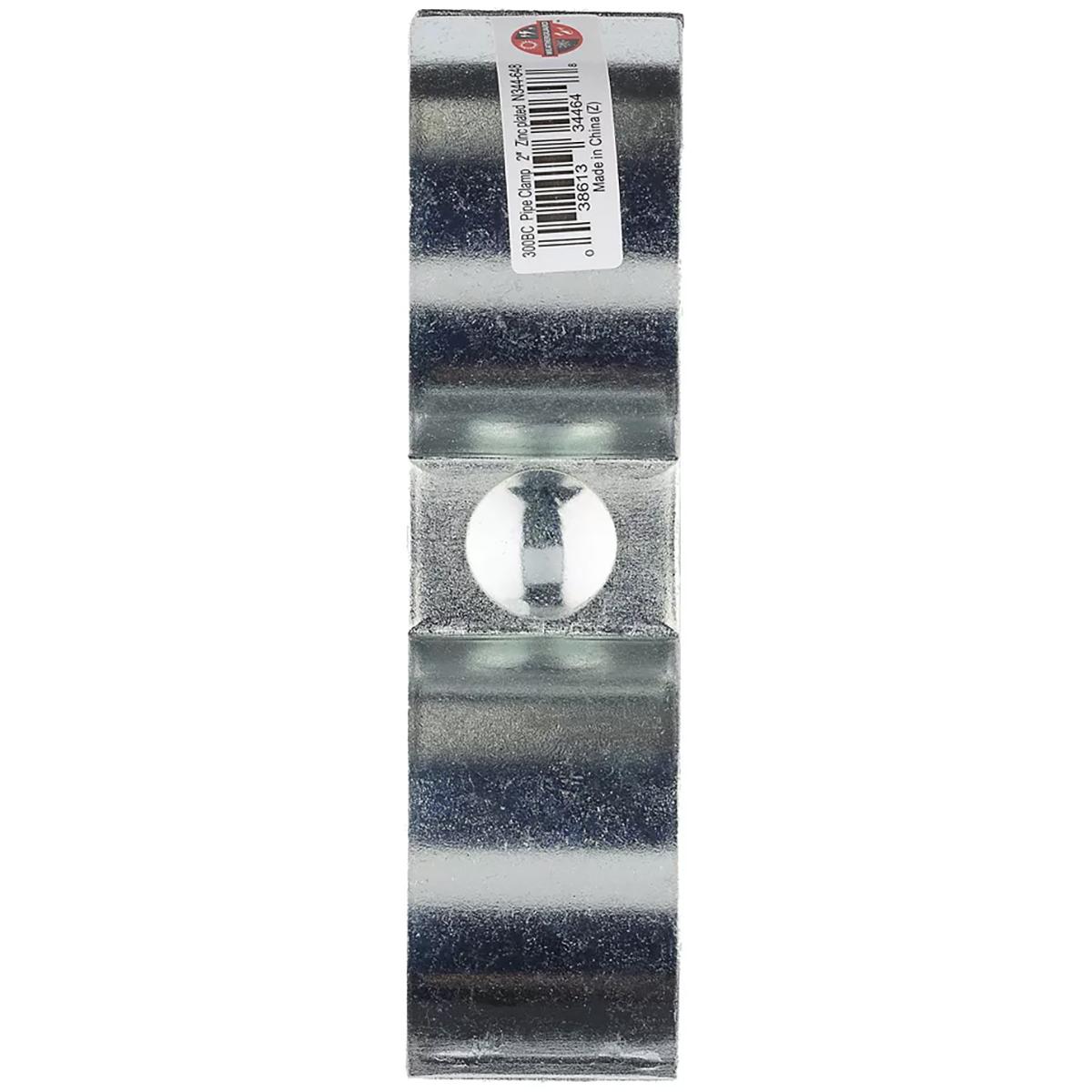 National Hardware - N344-648 300BC, 2" Pipe Clamp in Zinc Plated