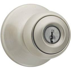 Kwikset Polo Entry Knob in Satin Nickel