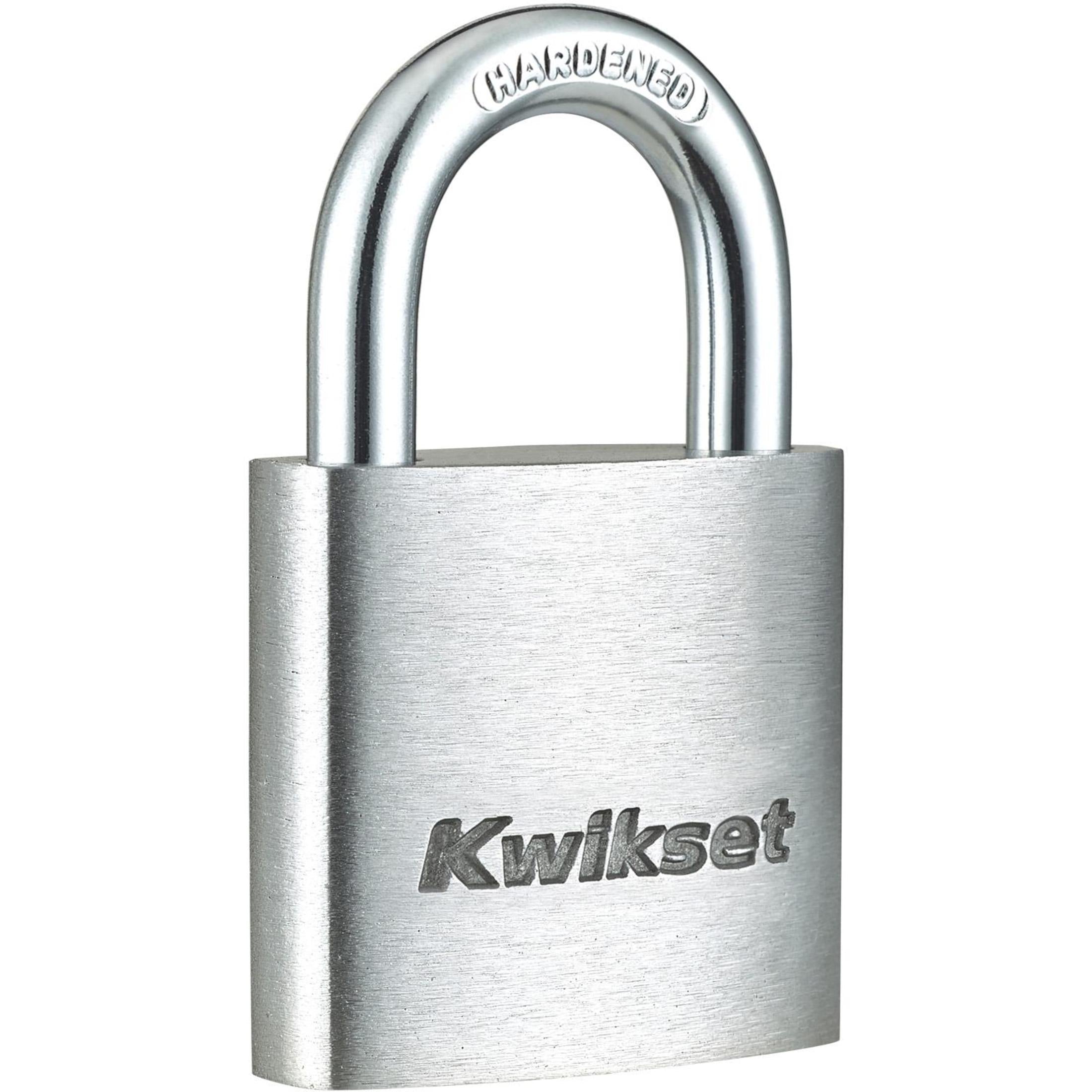 Kwikset 1-1/4" Aluminum Padlock with 5/8" Shackle