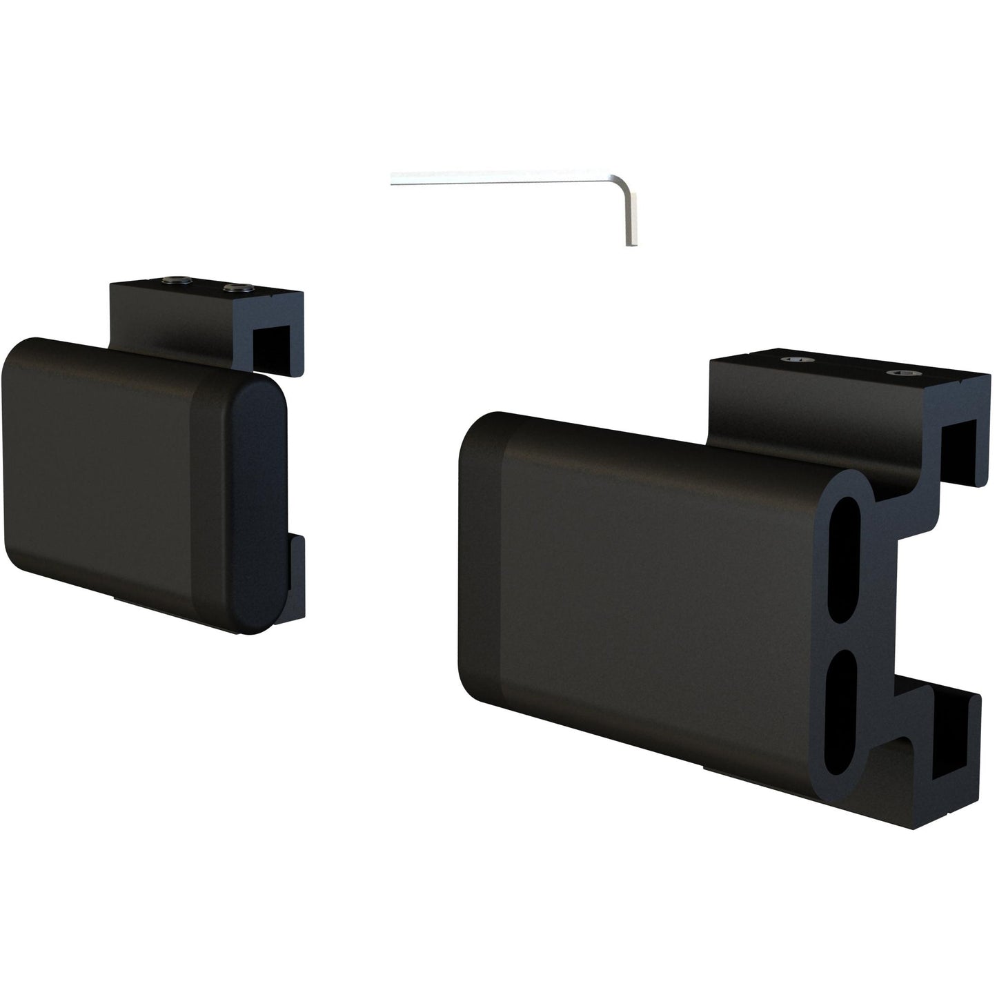 Stone Harbor Hardware Wagon Wheel Track Stop Set for Sliding Doors, Oil-Rubbed Bronze