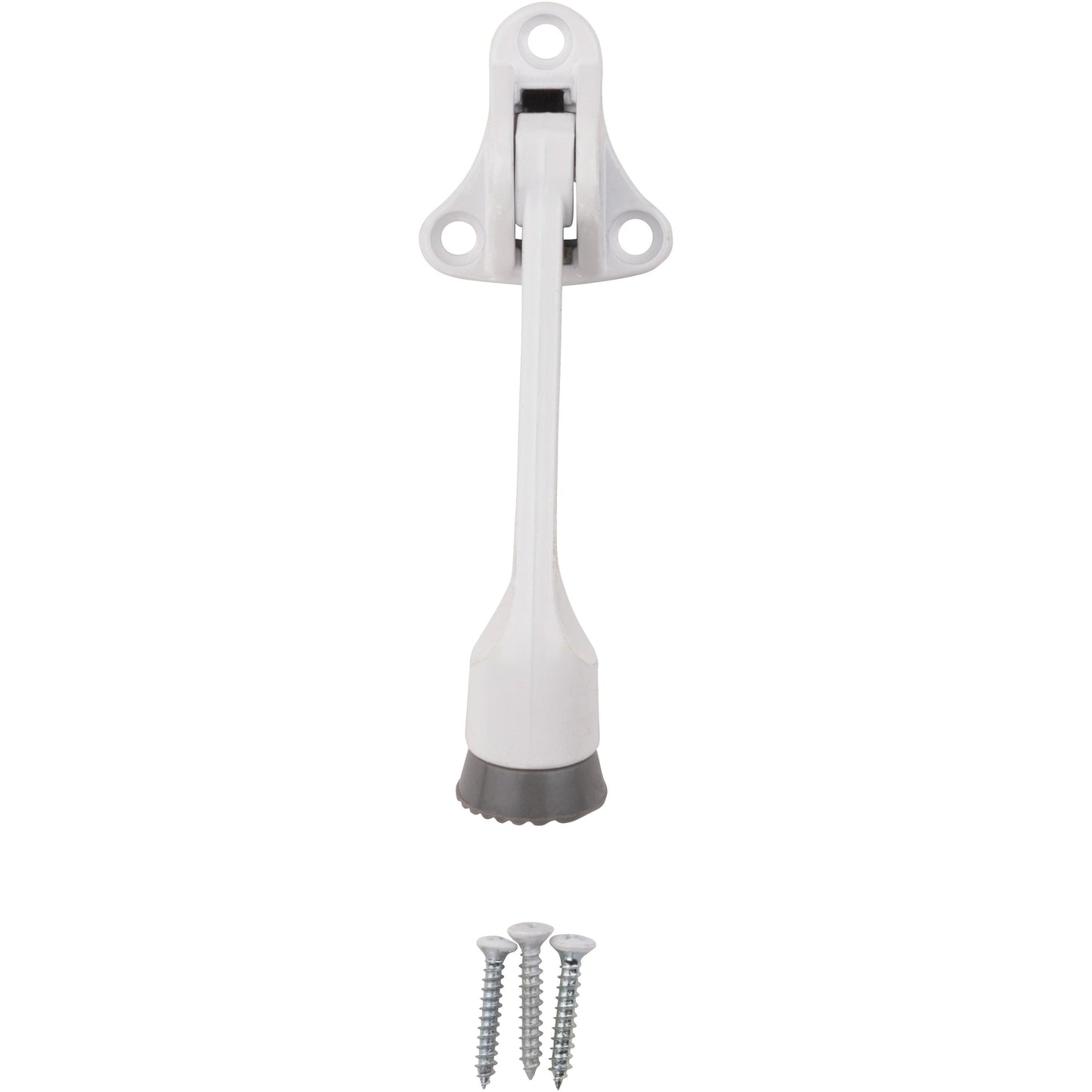 V238 4" Kickdown Door Stop - White