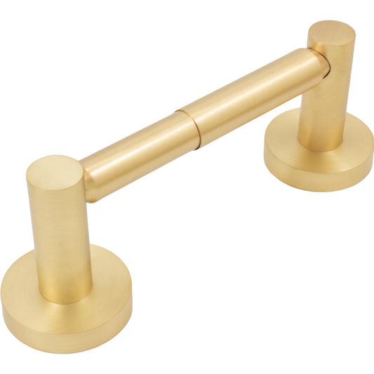Stone Harbor Hardware Zurich Paper Holder, Satin Brass