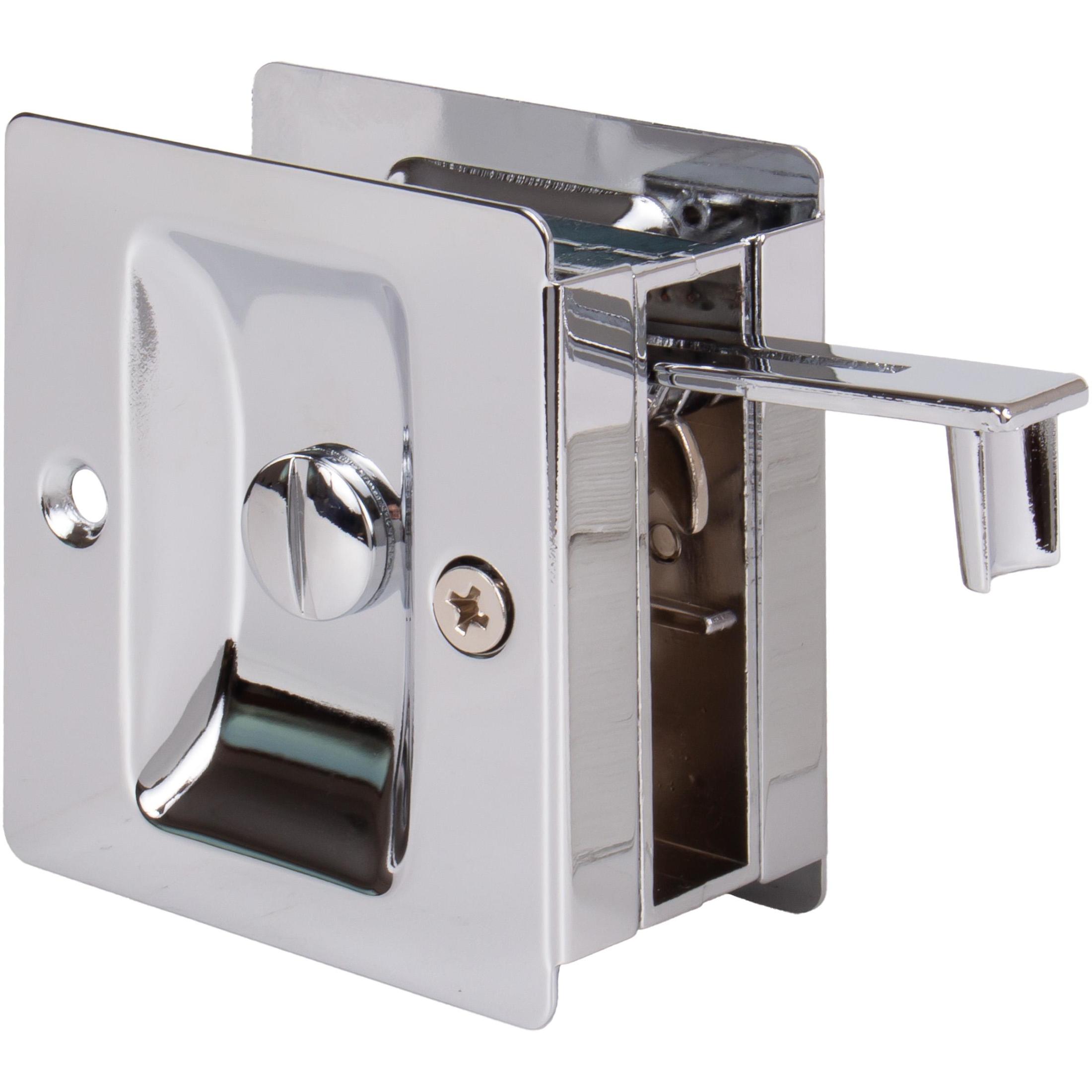 Premium Square Pocket Door Lock Privacy