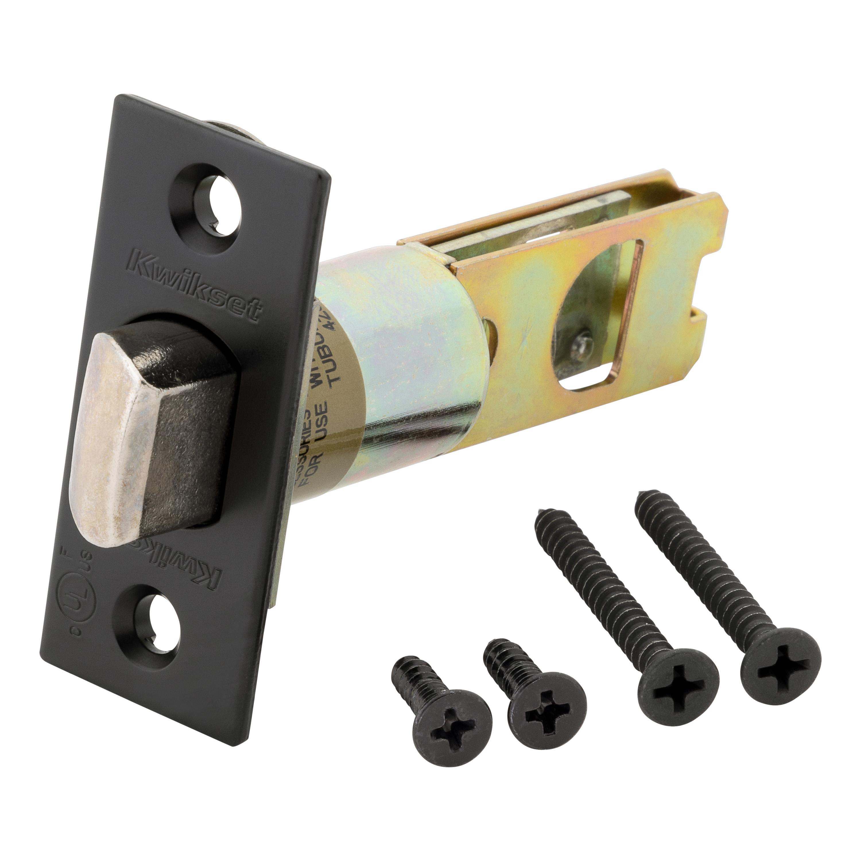 83753-003 2-3/8" SCL Vestibule Latch 3 Hour UL - Matte Black