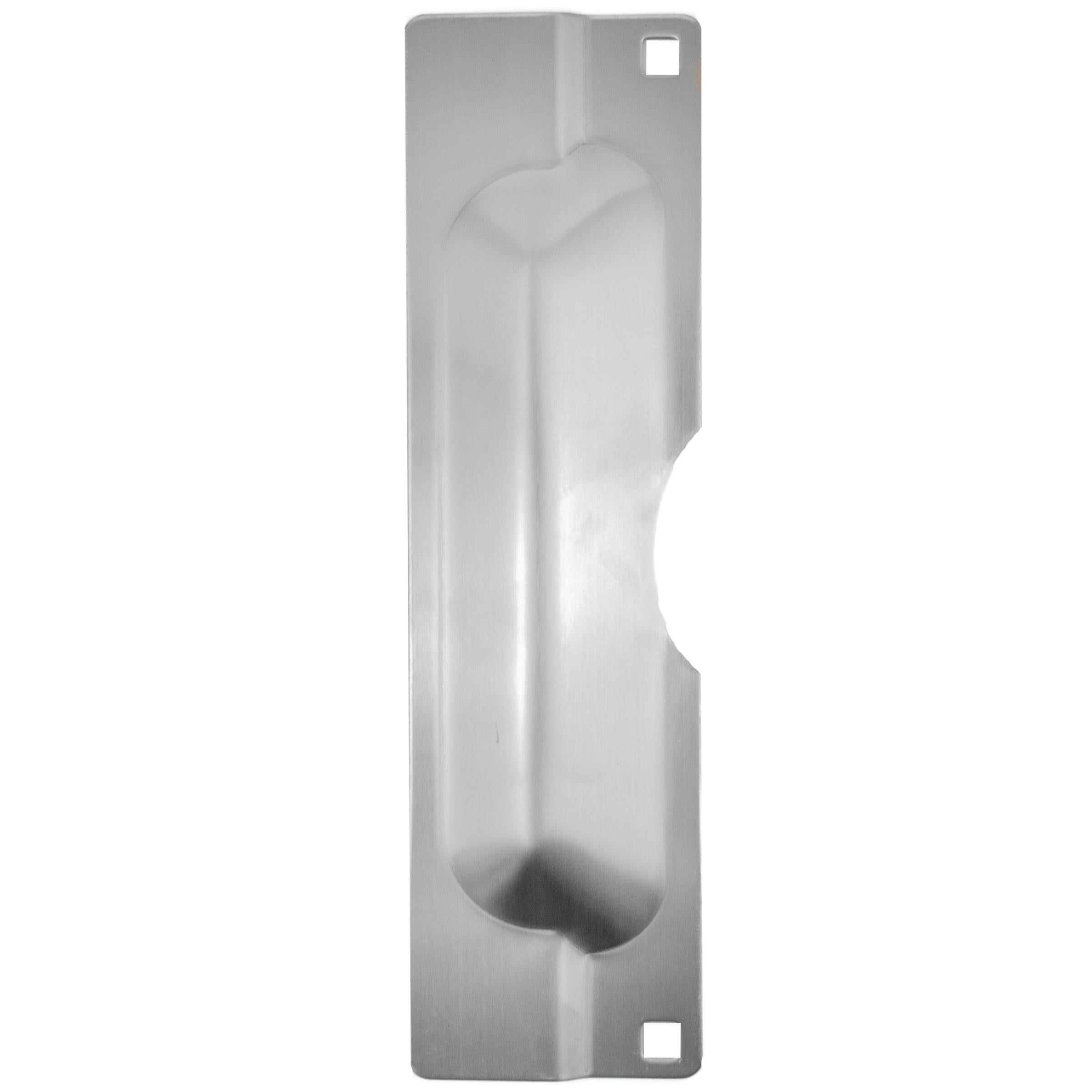 Latch Bolt Protector 3" x 11", Satin Stainless Steel